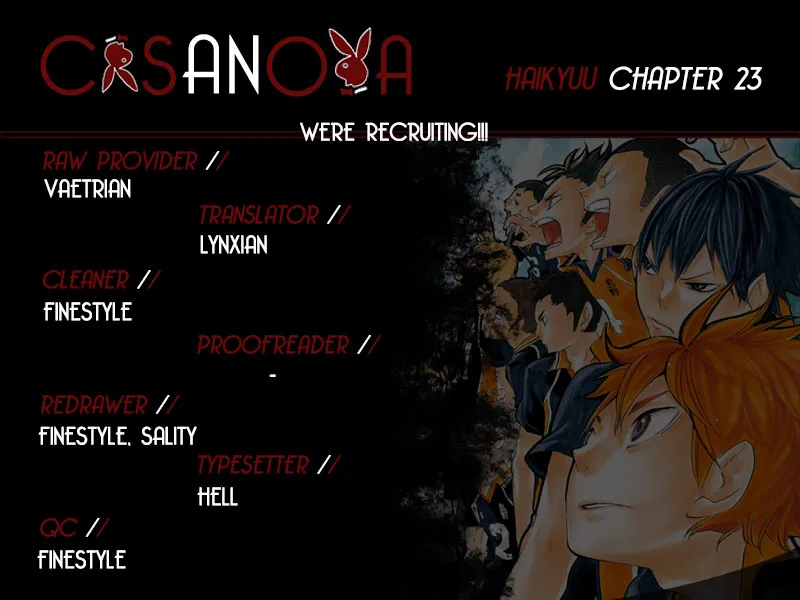 Read Haikyuu!! IT Manga Online