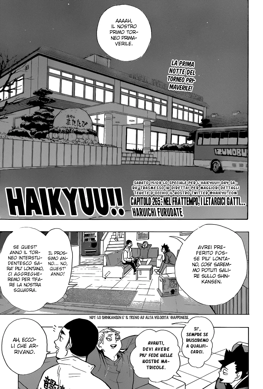 Read Haikyuu!! IT Manga Online