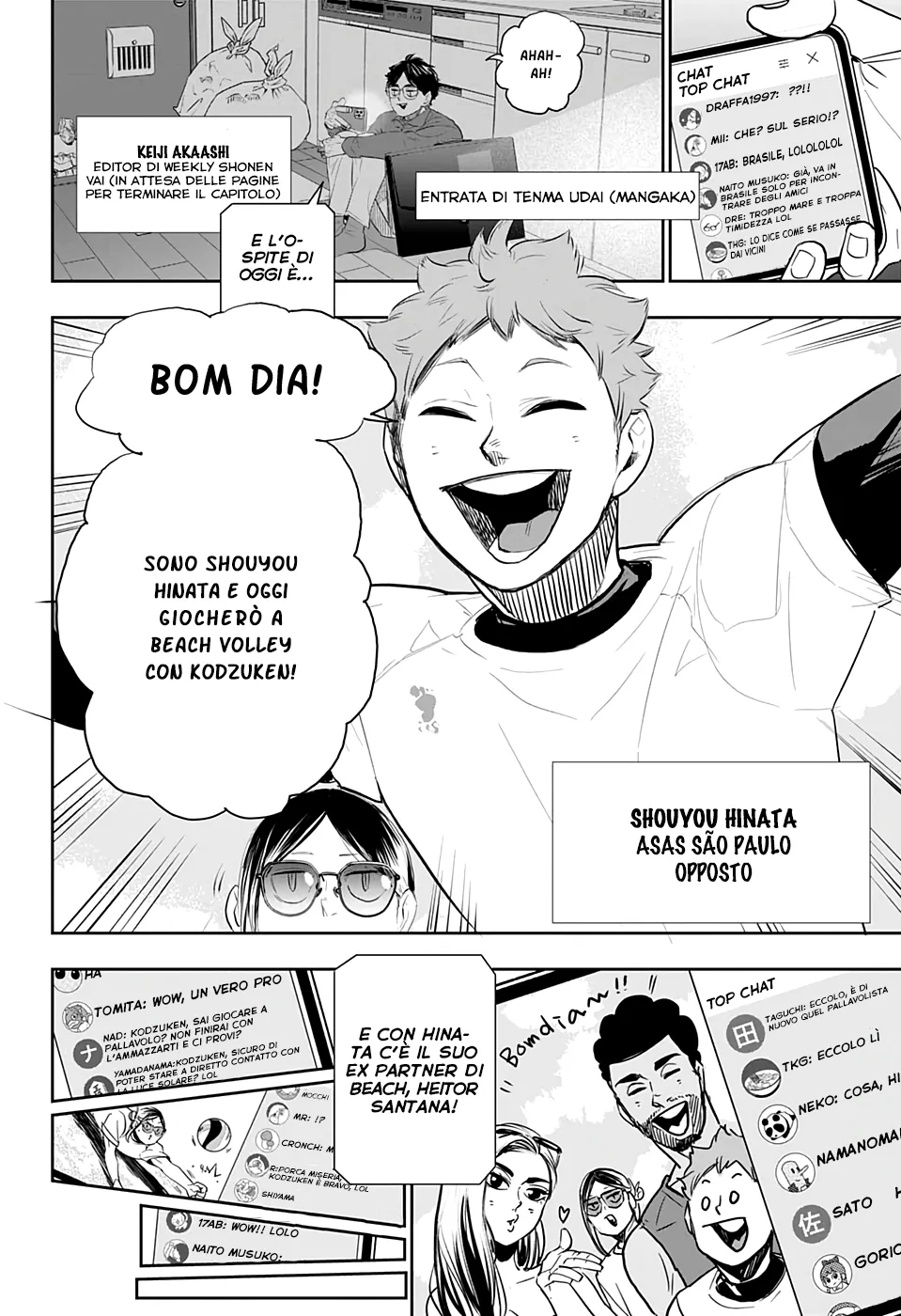 Read Haikyuu!! IT Manga Online