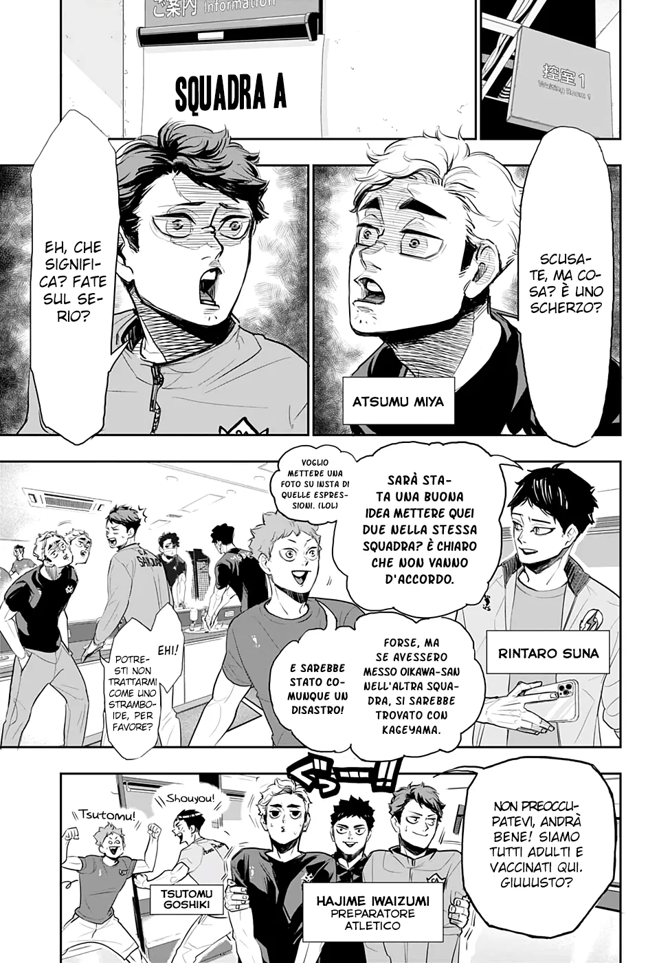 Read Haikyuu!! IT Manga Online