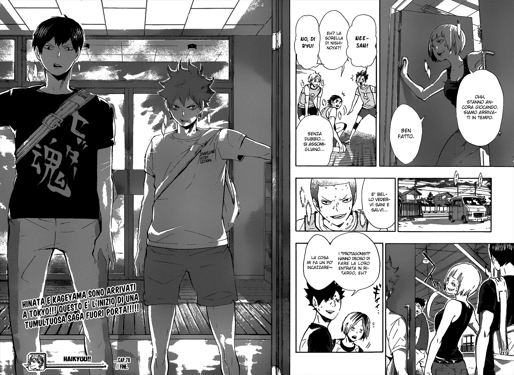 Read Haikyuu!! IT Manga Online