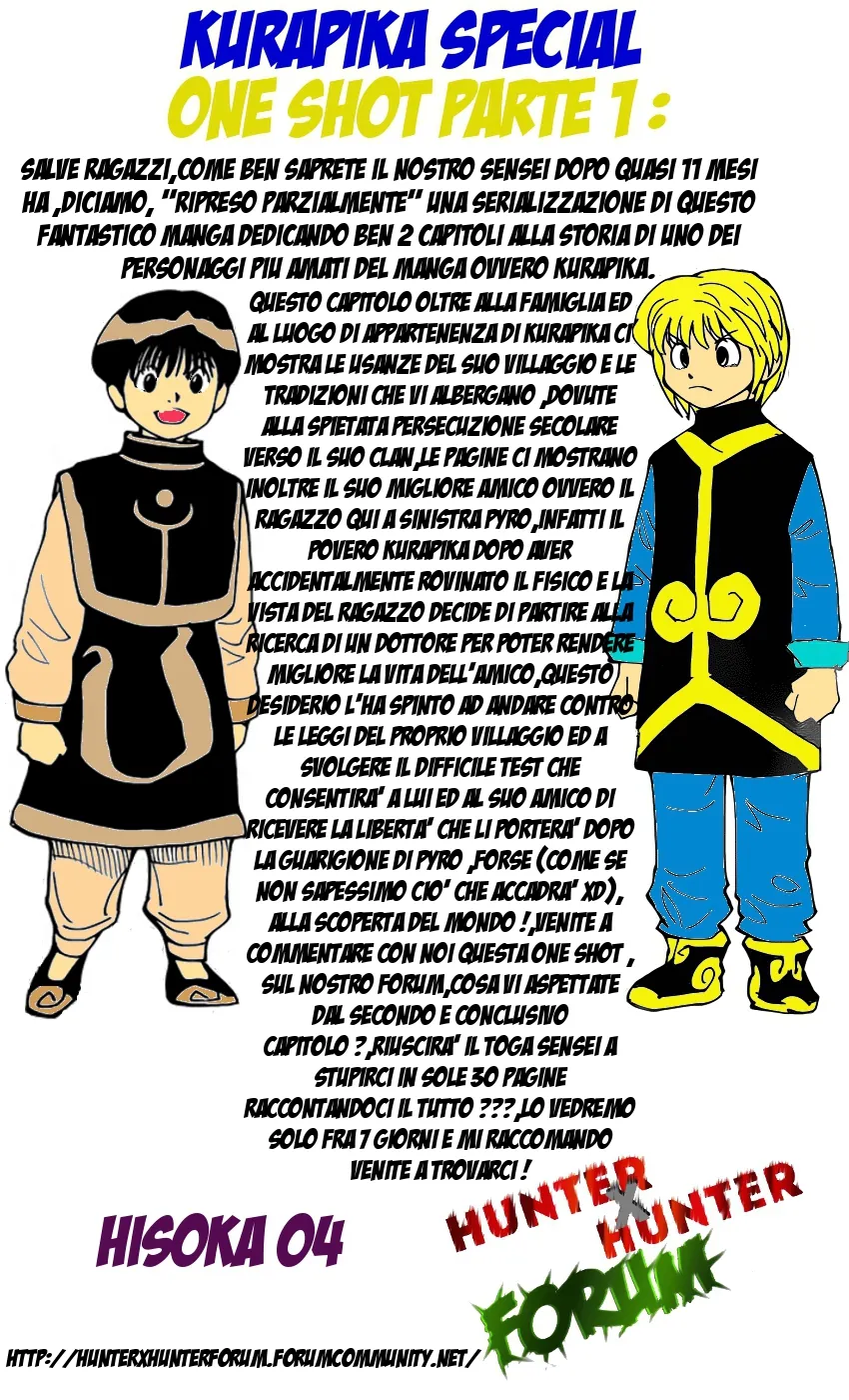 Read Hunter x Hunter IT Manga Online