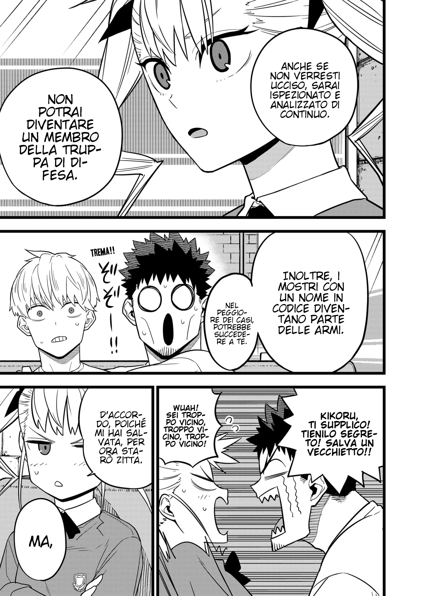 Read Kaiju No. 8 IT Manga Online
