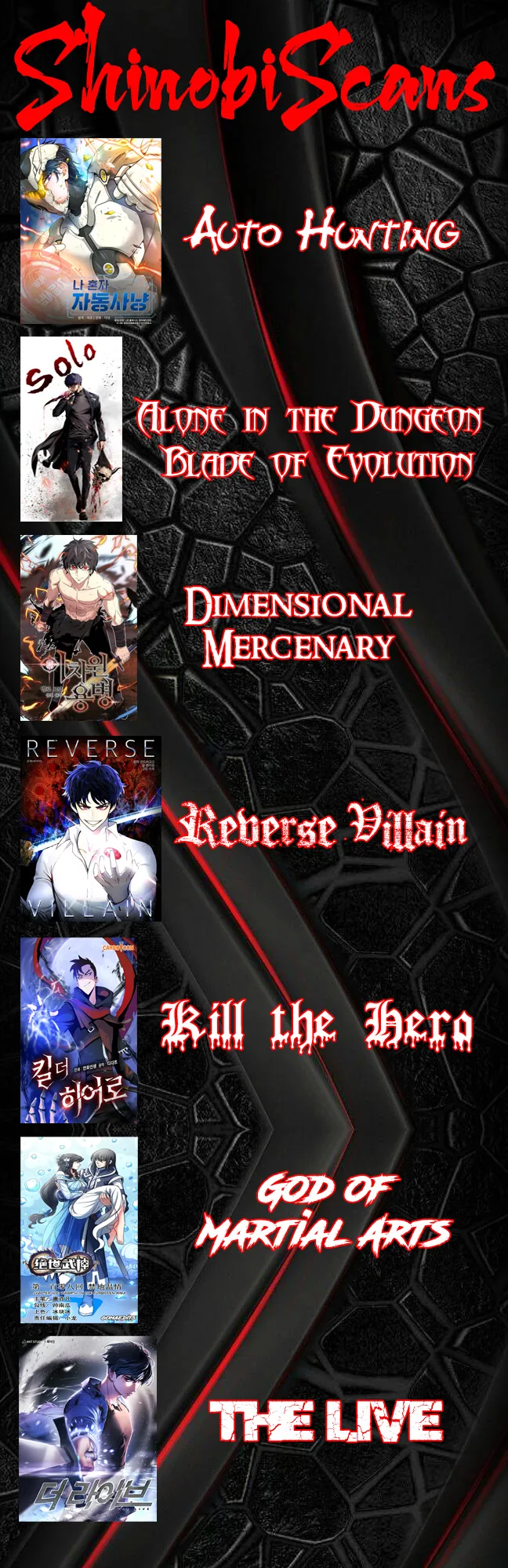 Read Kill the Hero IT Manga Online