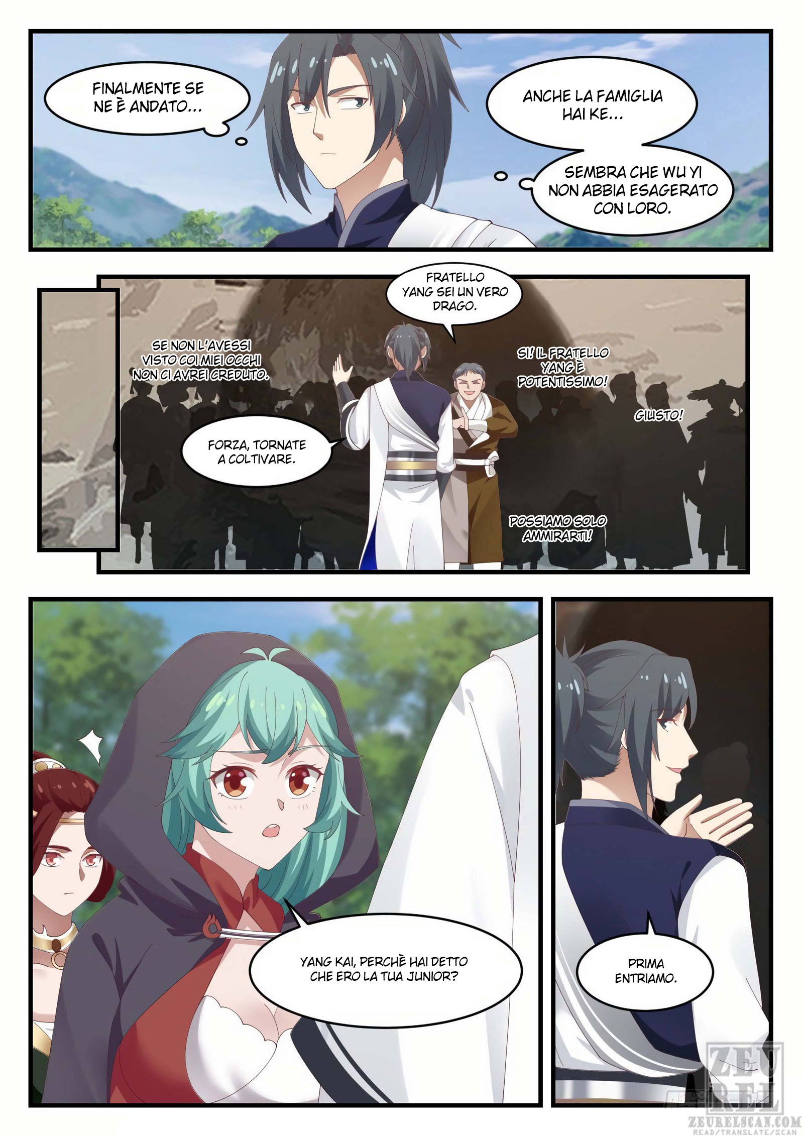 Read Martial Peak IT Manga Online