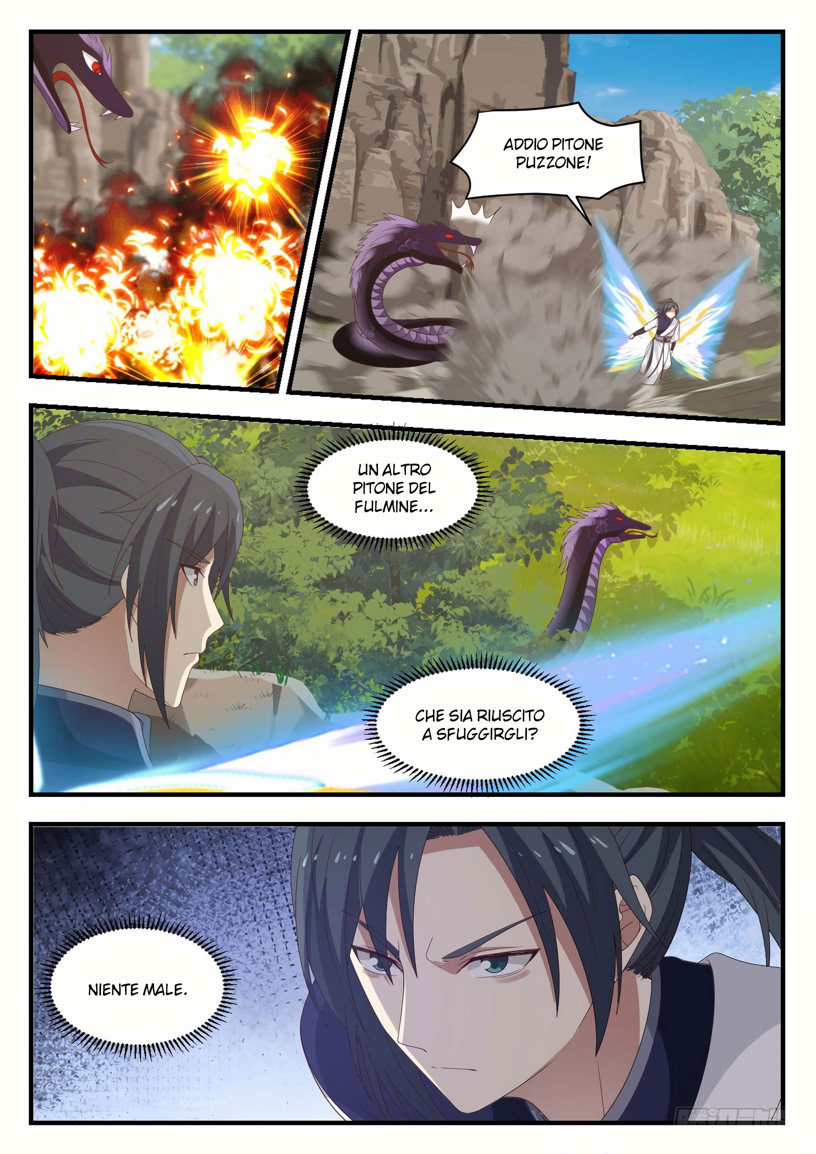 Read Martial Peak IT Manga Online