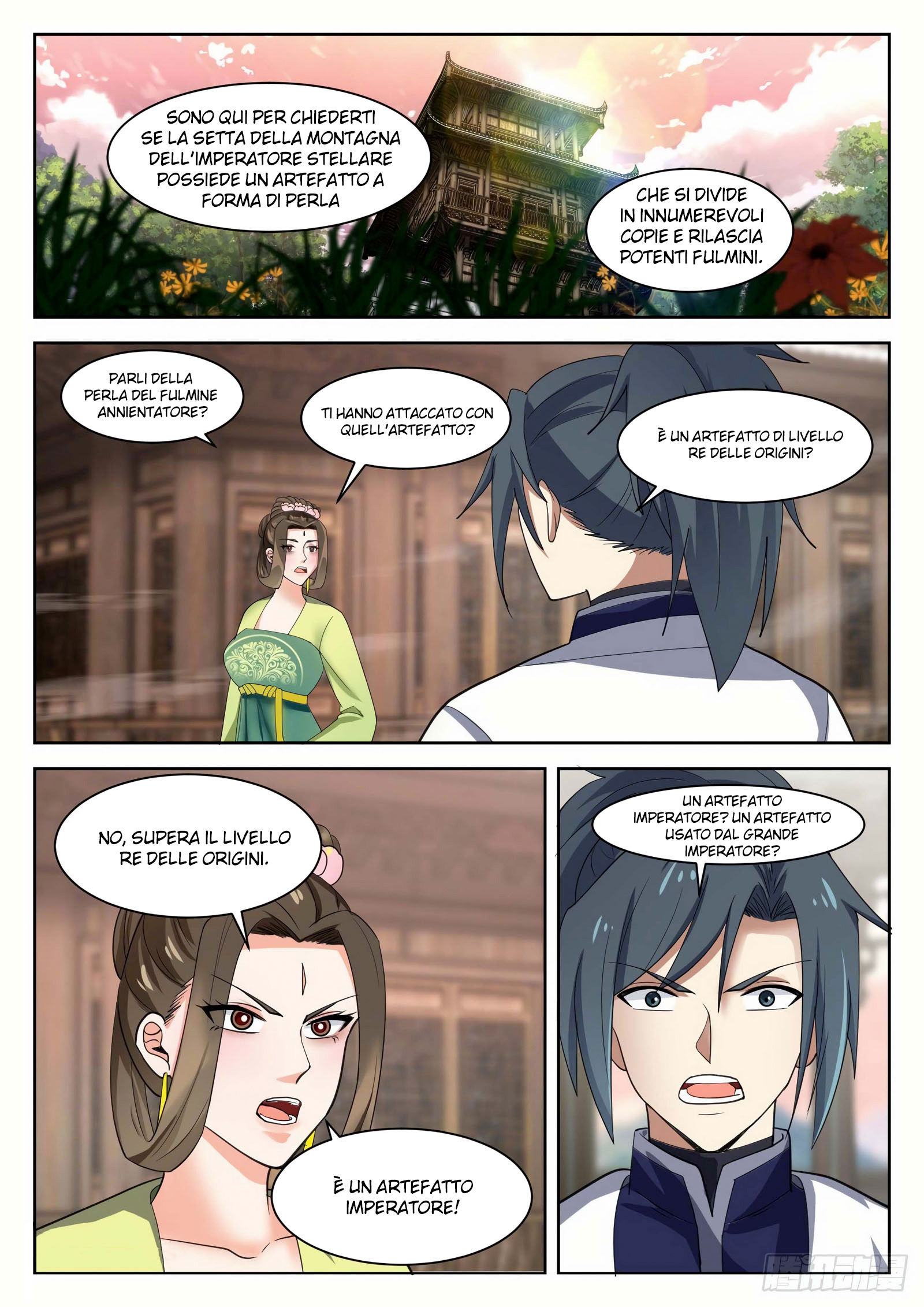 Read Martial Peak IT Manga Online