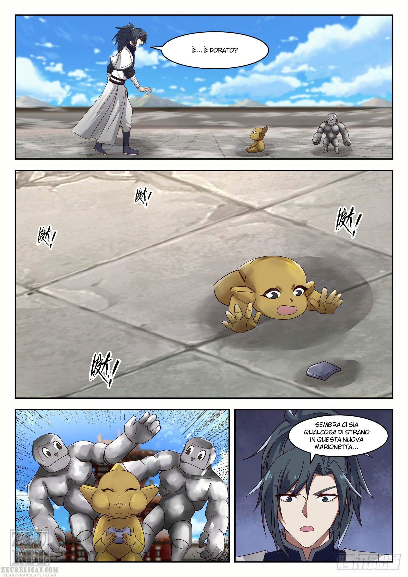 Read Martial Peak IT Manga Online