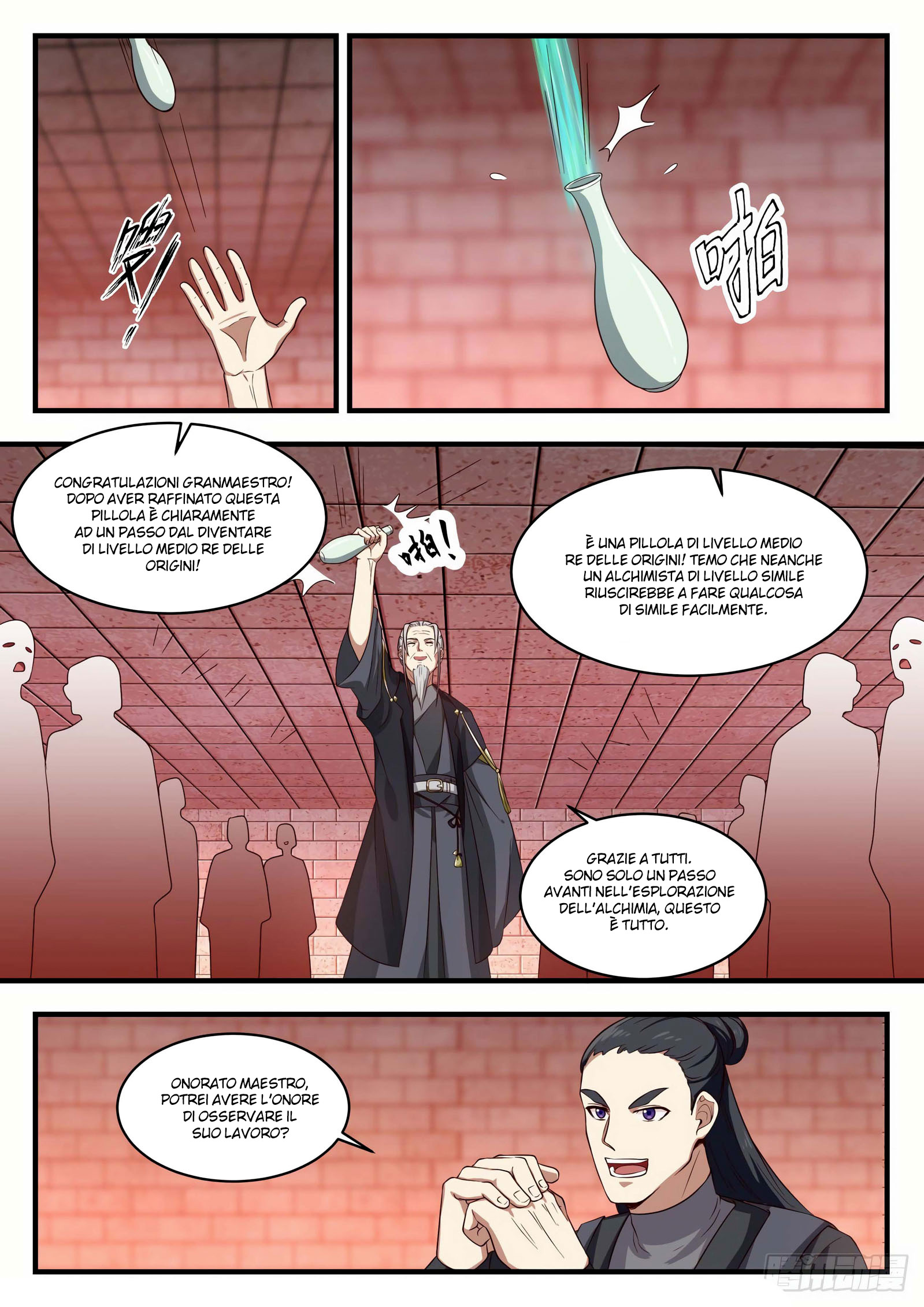 Read Martial Peak IT Manga Online