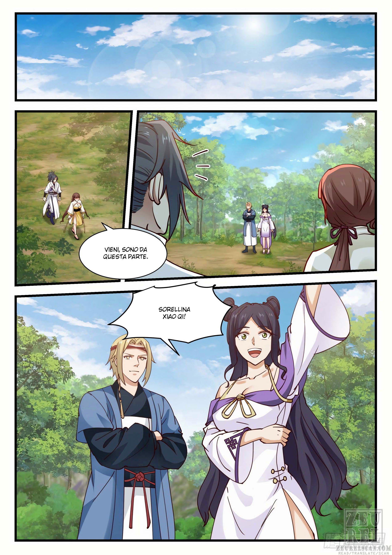 Read Martial Peak IT Manga Online