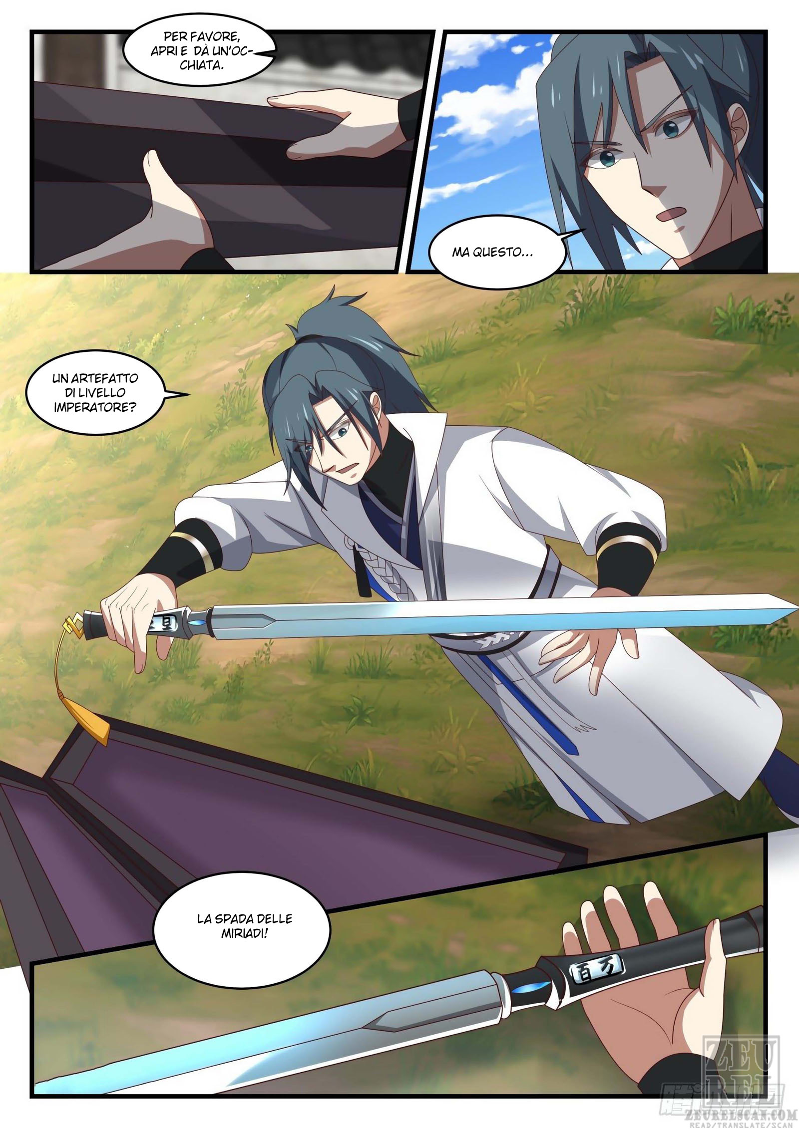 Read Martial Peak IT Manga Online