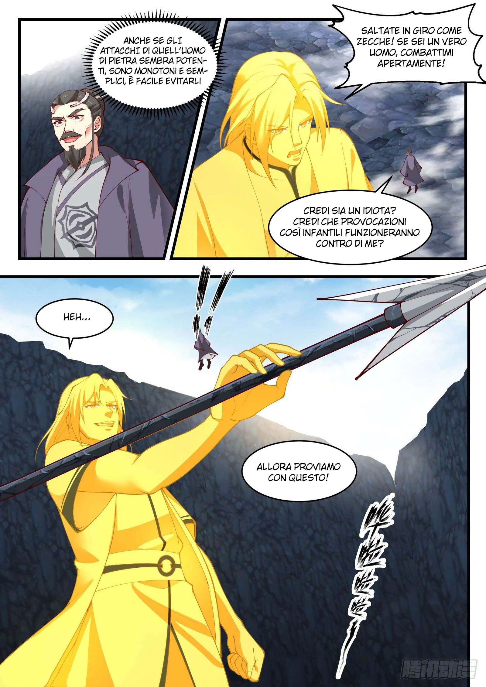 Read Martial Peak IT Manga Online