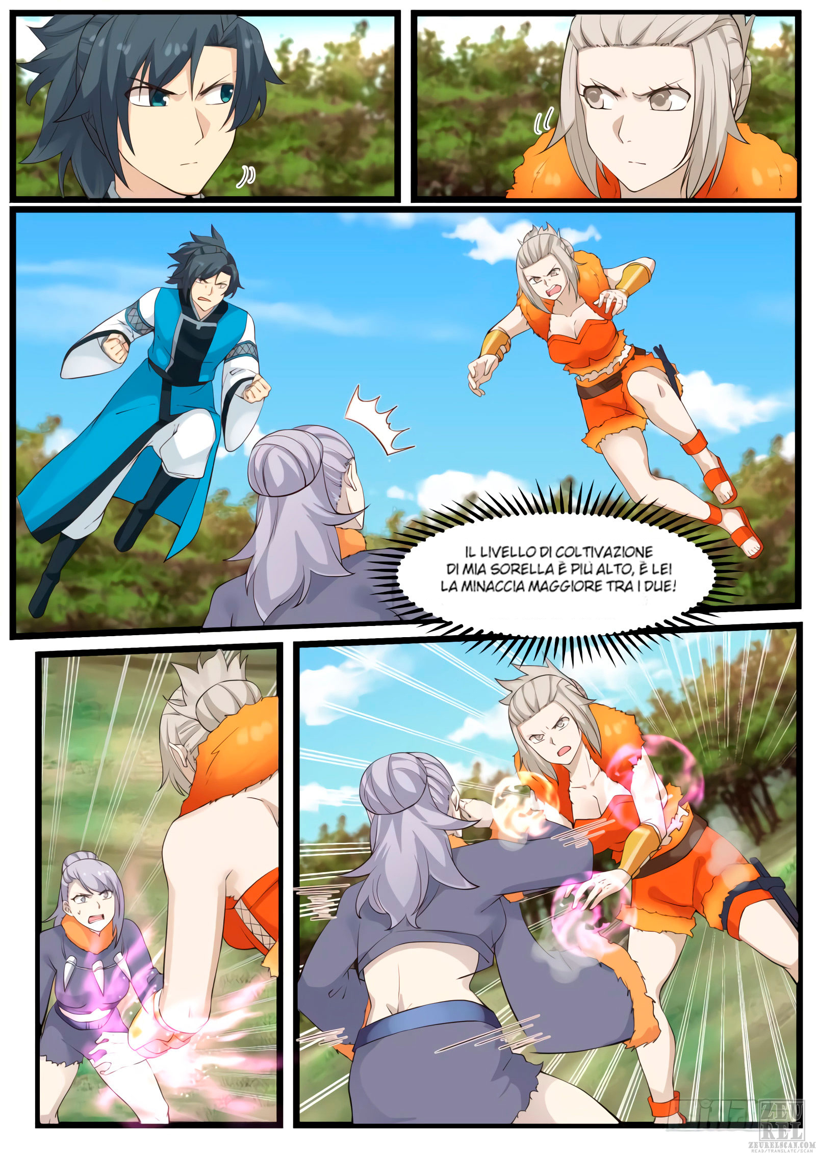 Read Martial Peak IT Manga Online