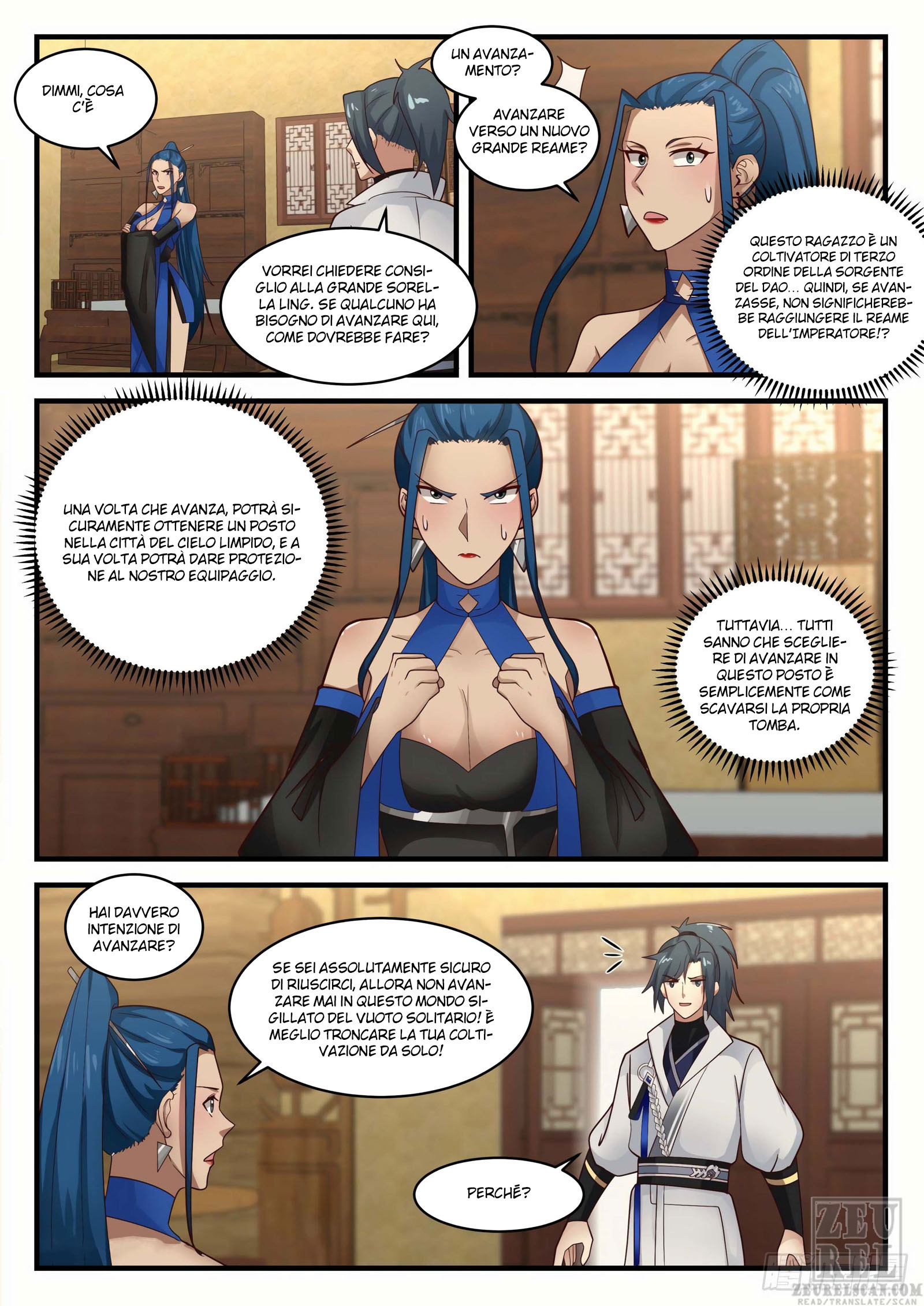 Read Martial Peak IT Manga Online