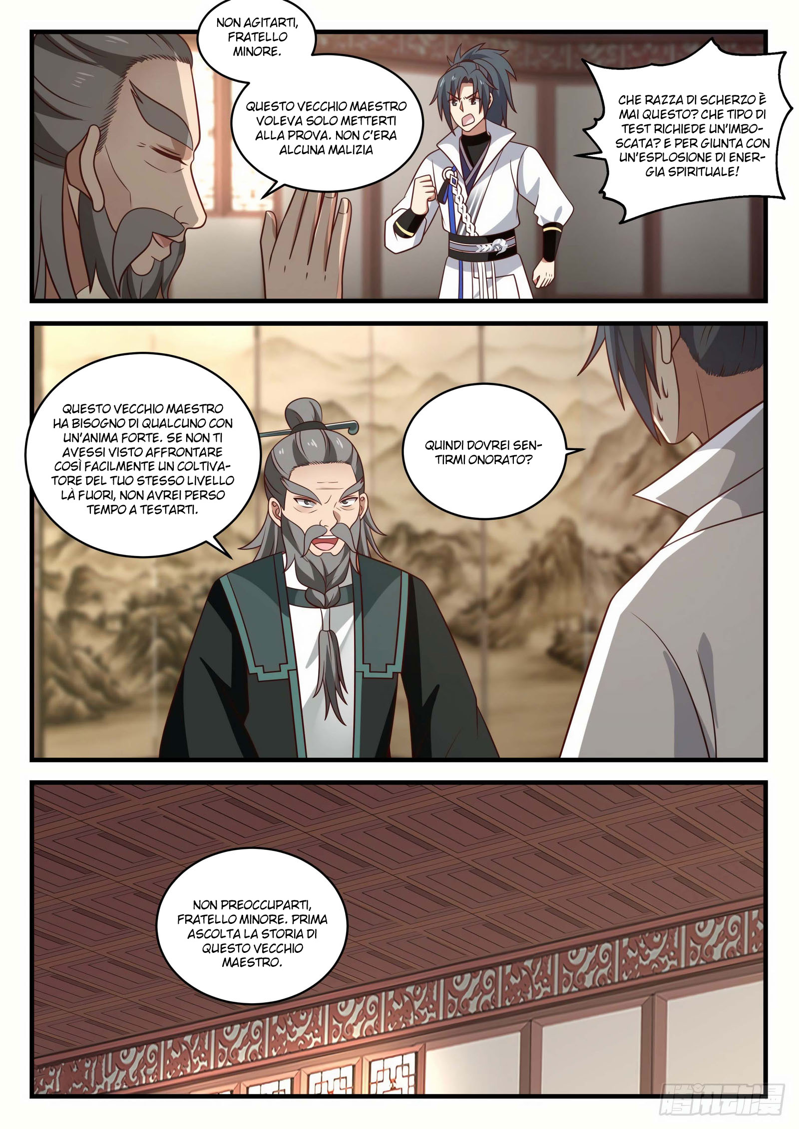 Read Martial Peak IT Manga Online