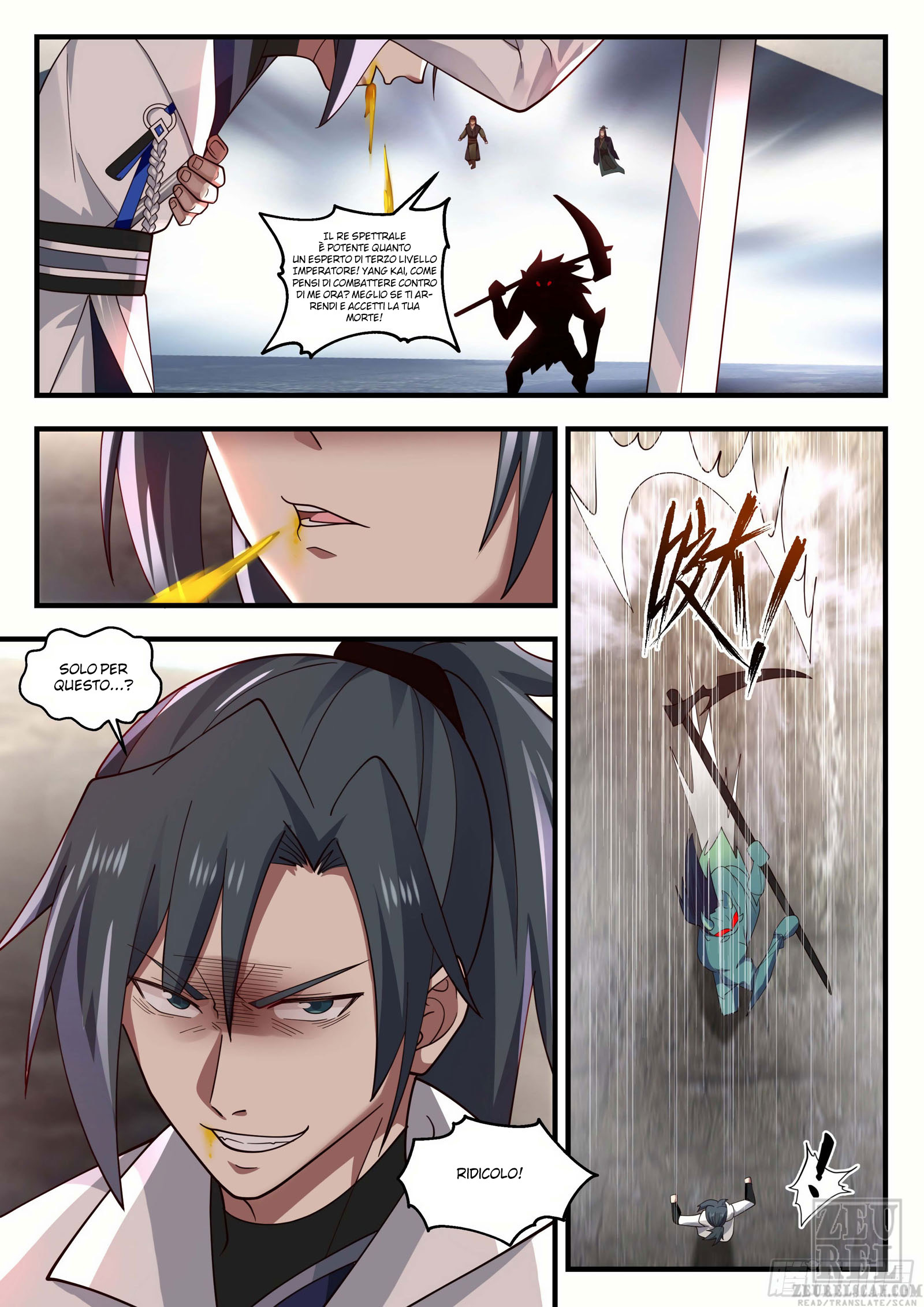Read Martial Peak IT Manga Online