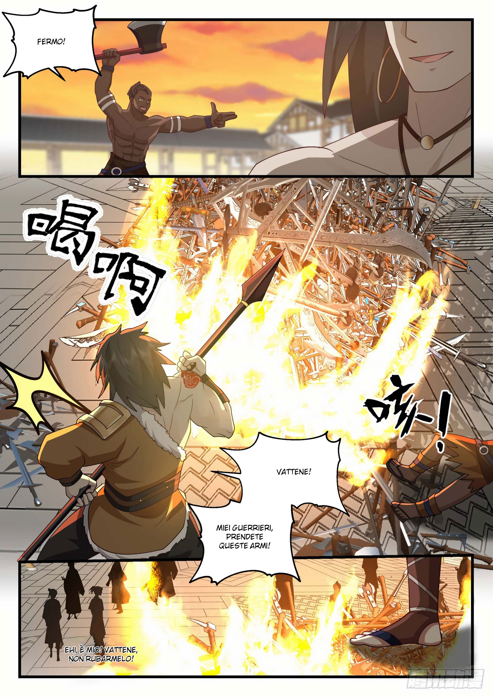 Read Martial Peak IT Manga Online