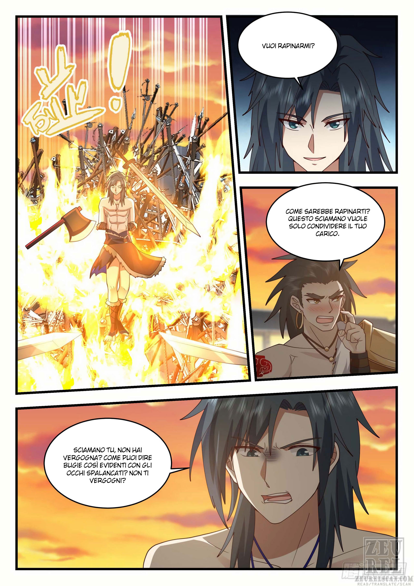 Read Martial Peak IT Manga Online