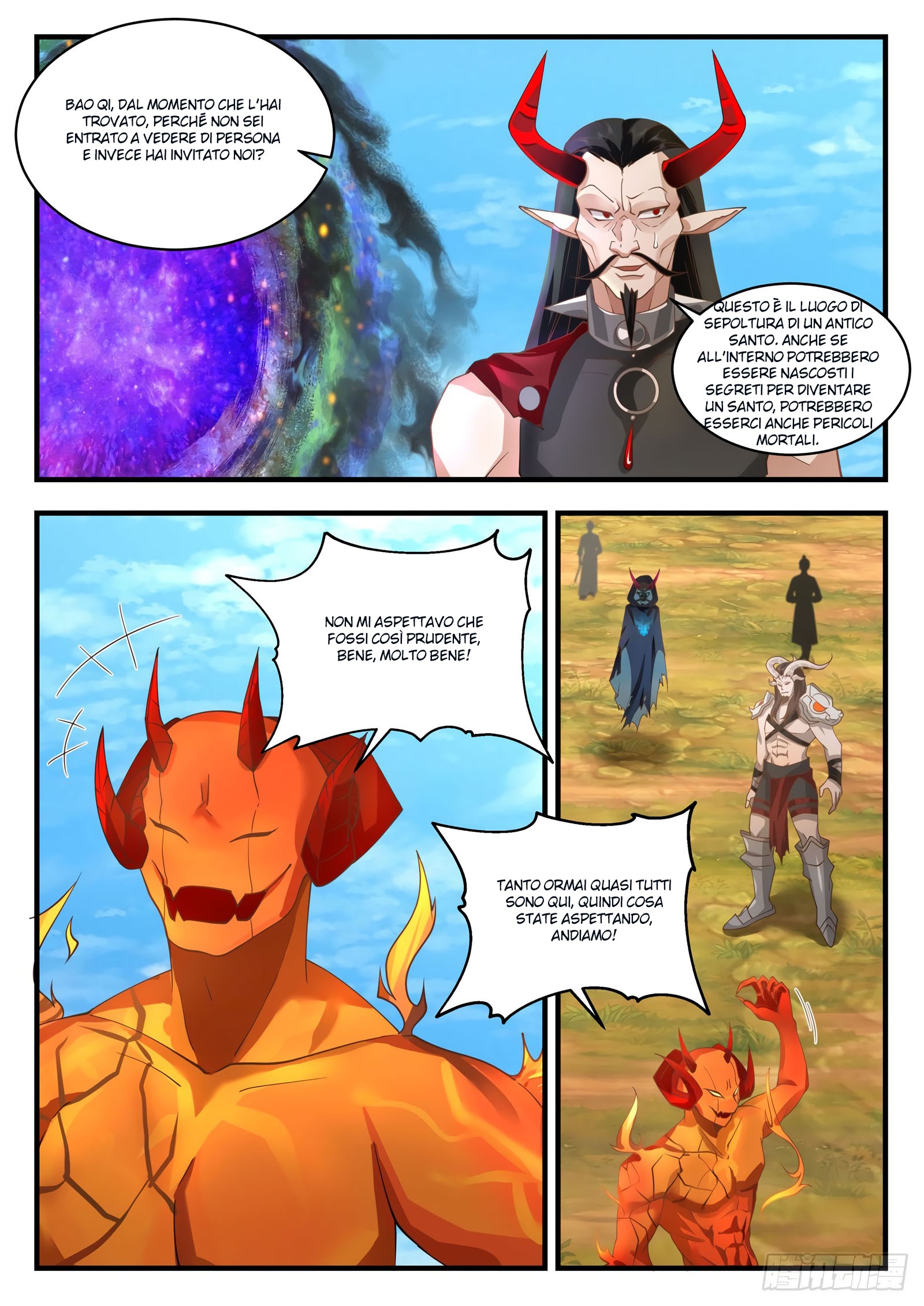 Read Martial Peak IT Manga Online