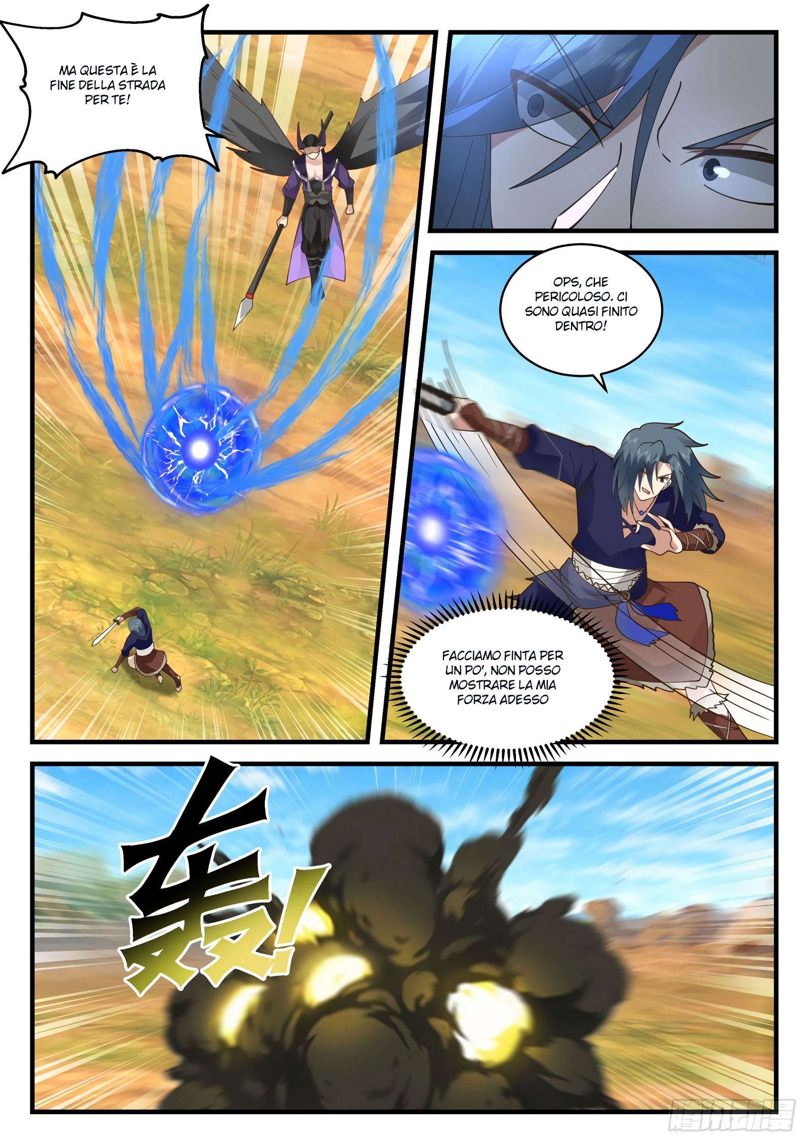 Read Martial Peak IT Manga Online