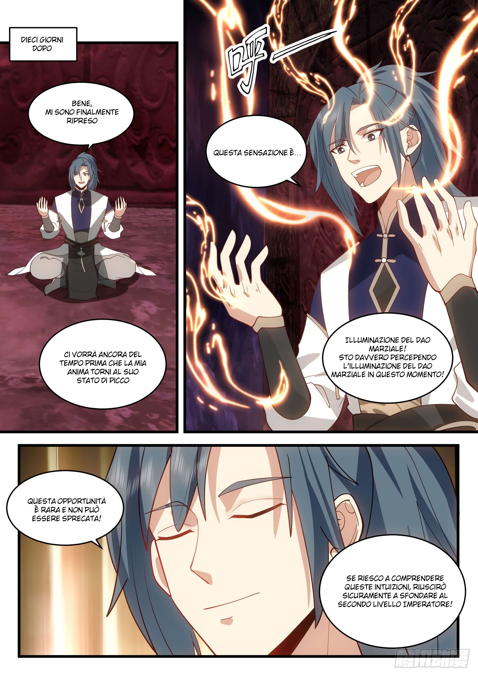 Read Martial Peak IT Manga Online