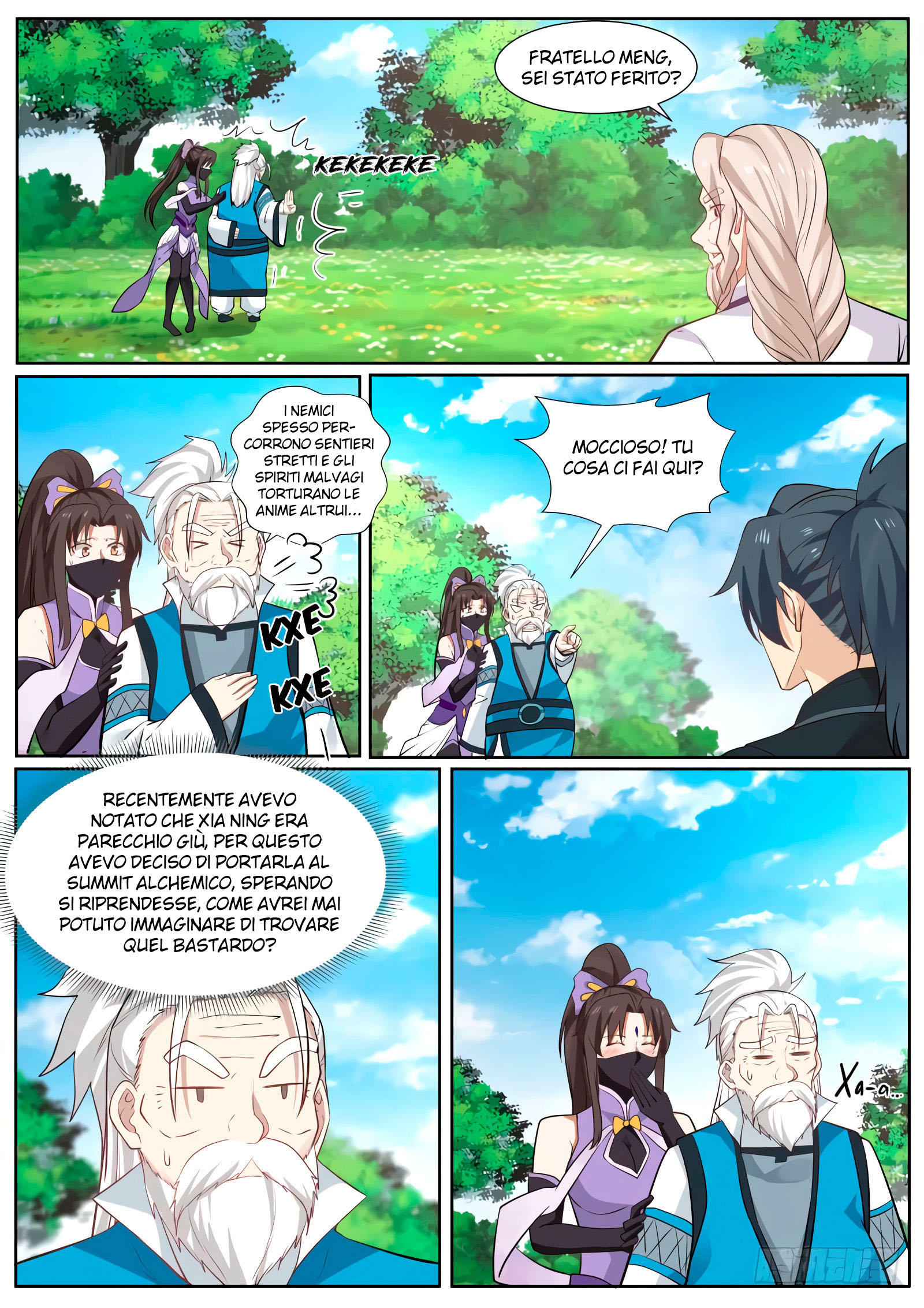 Read Martial Peak IT Manga Online