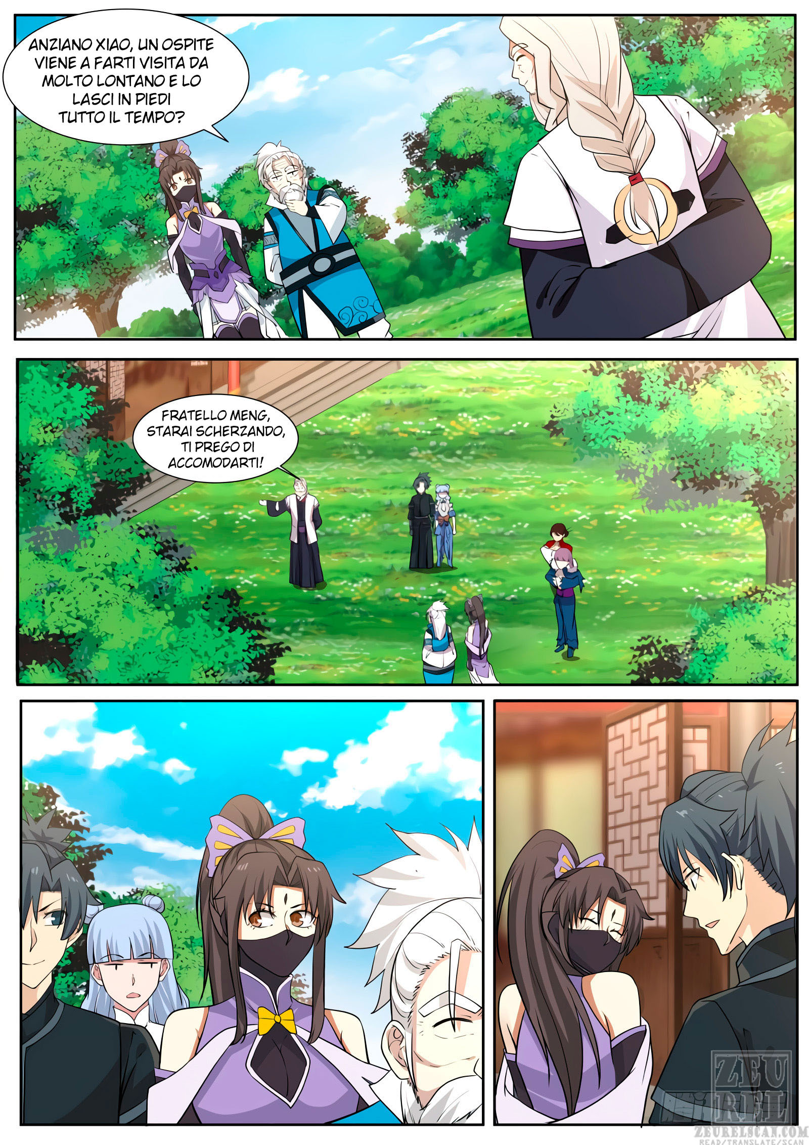 Read Martial Peak IT Manga Online