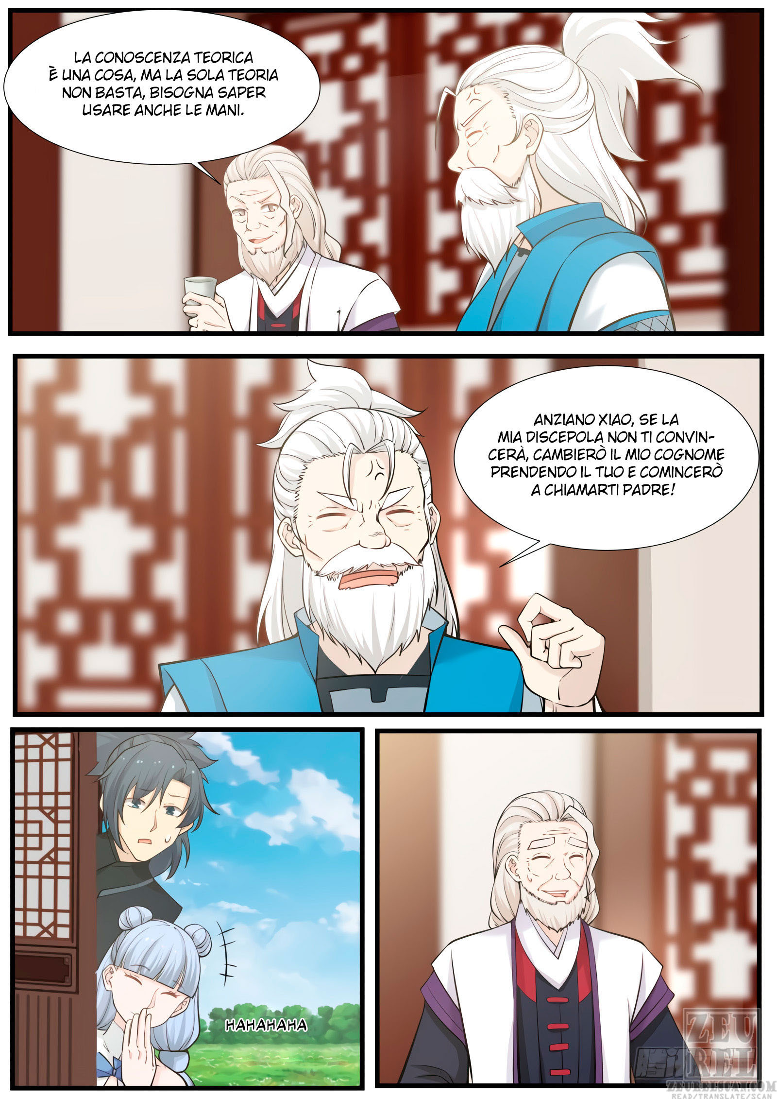 Read Martial Peak IT Manga Online