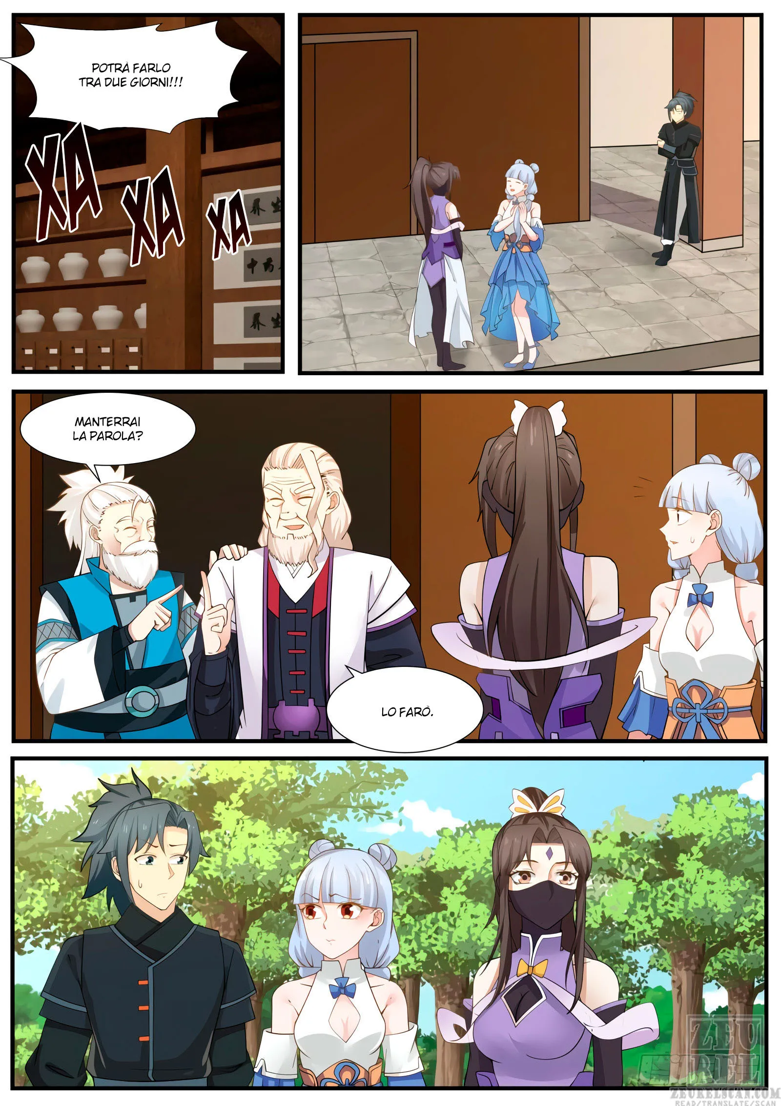 Read Martial Peak IT Manga Online