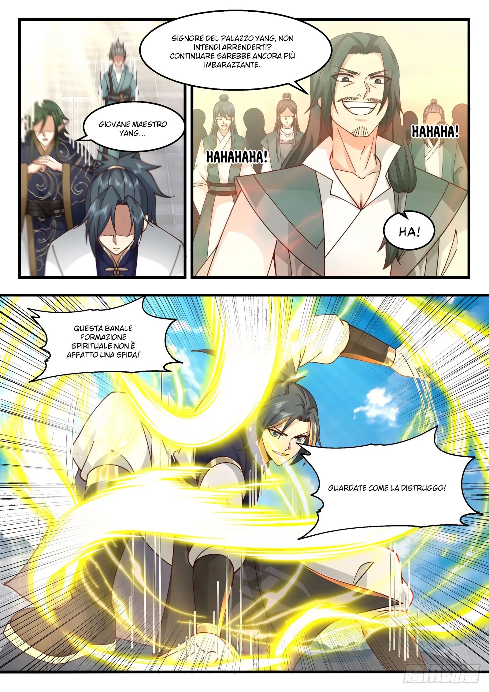 Read Martial Peak IT Manga Online