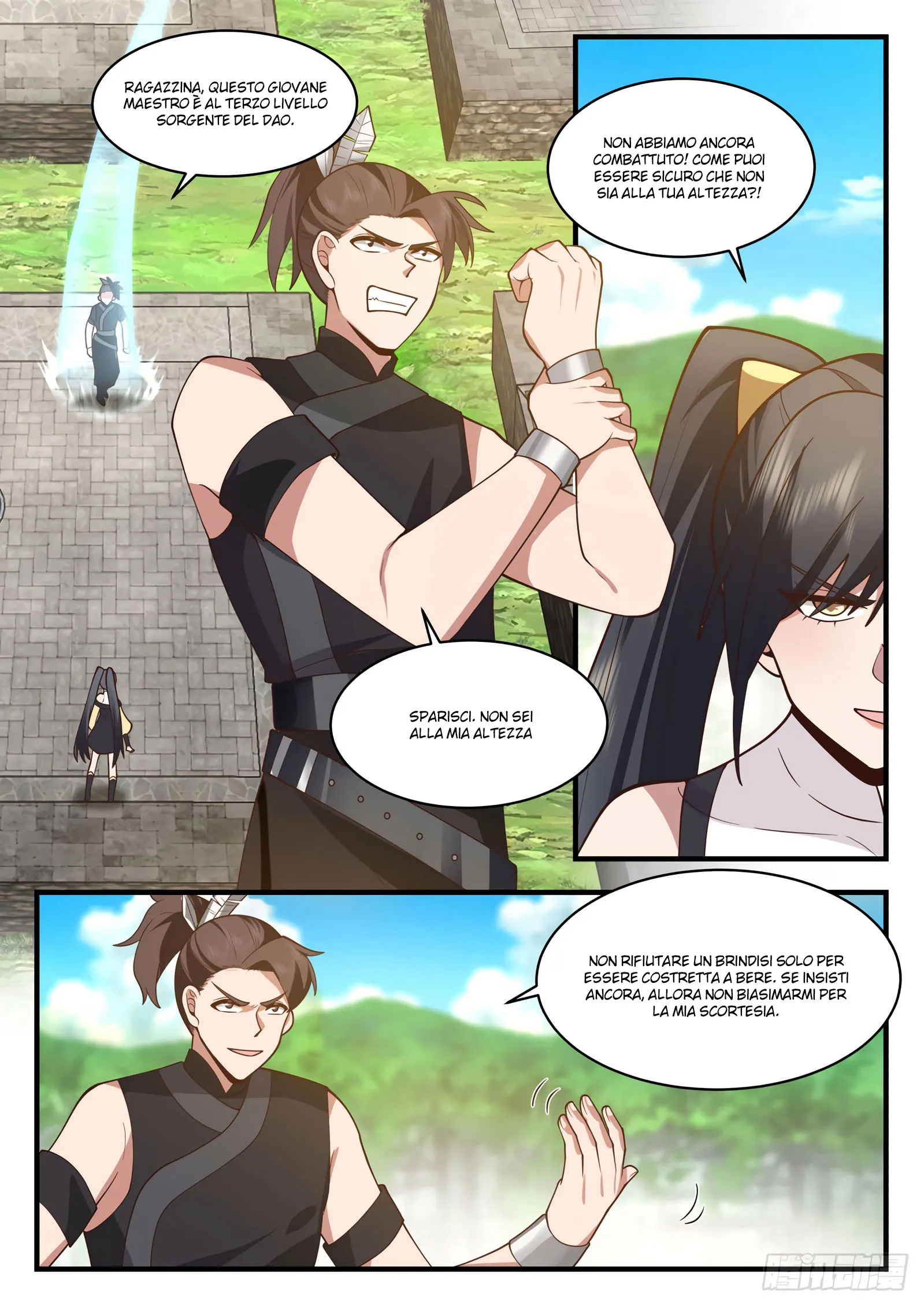 Read Martial Peak IT Manga Online