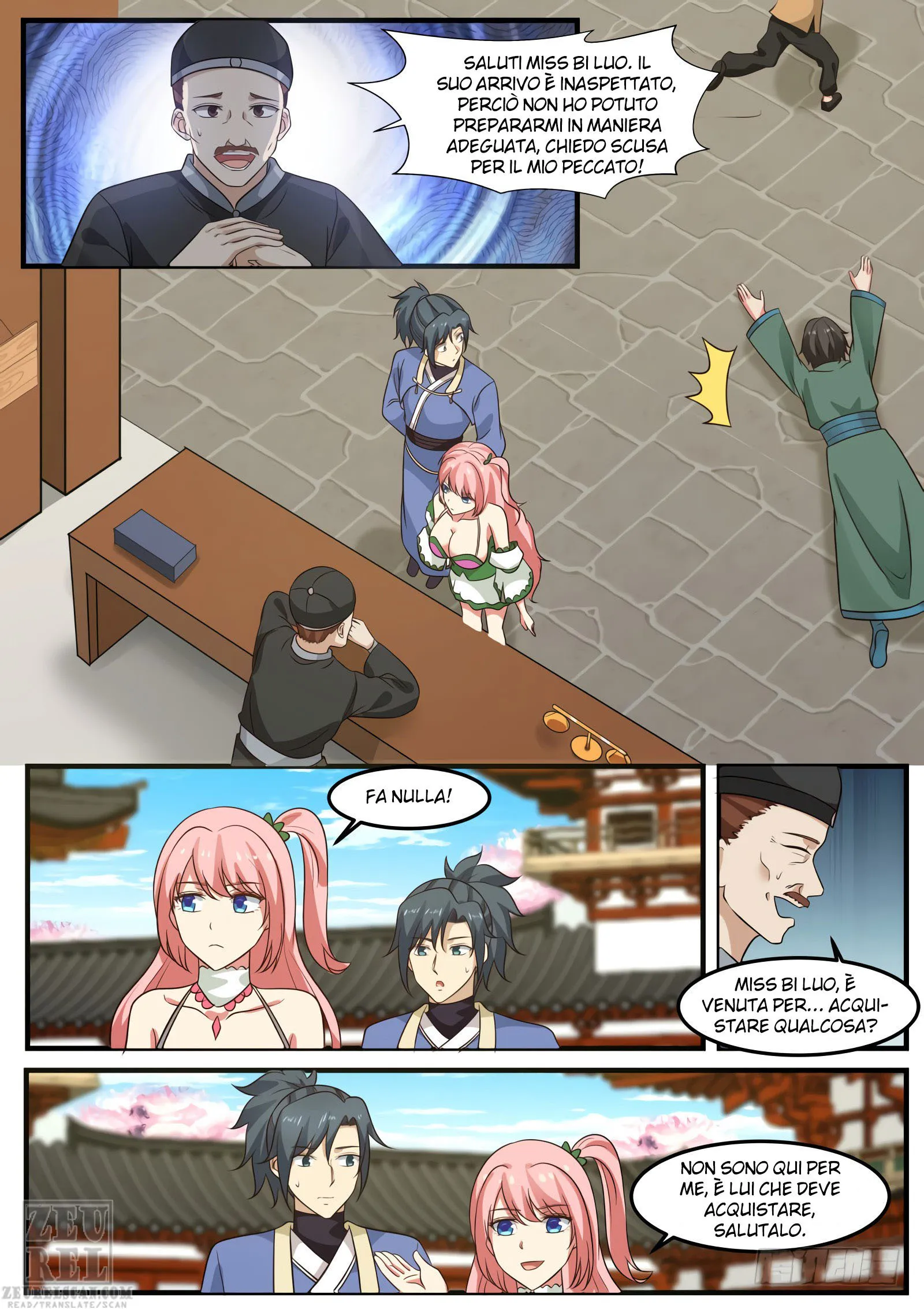 Read Martial Peak IT Manga Online
