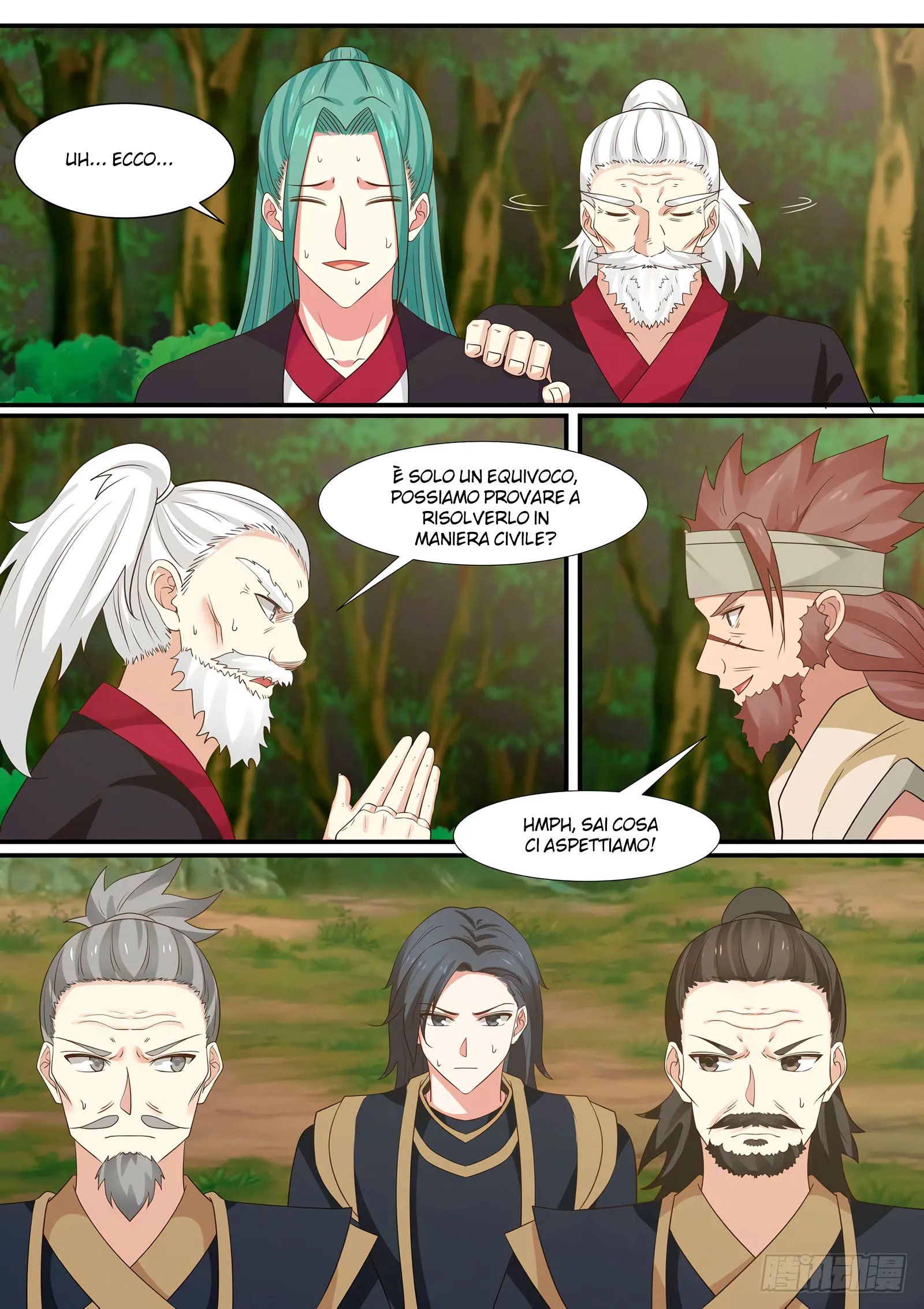 Read Martial Peak IT Manga Online