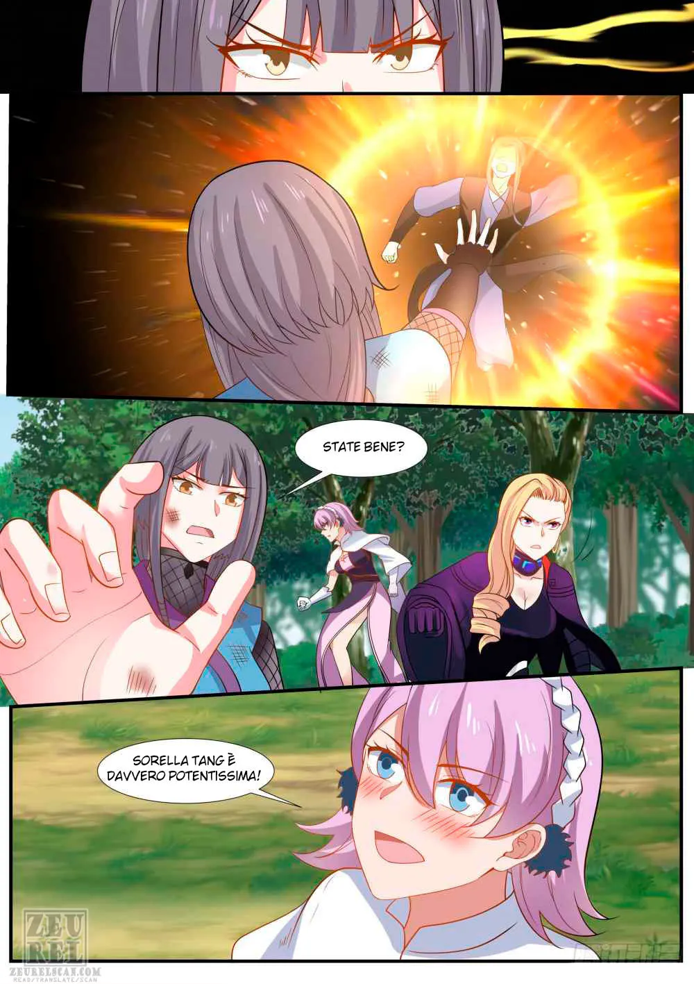 Read Martial Peak IT Manga Online