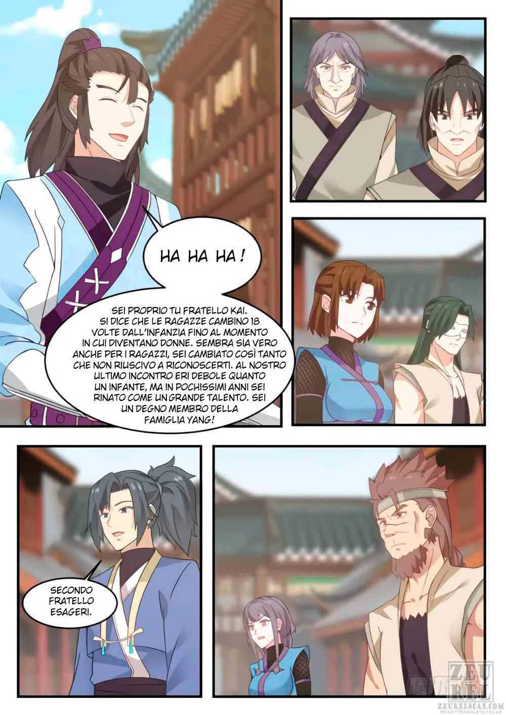 Read Martial Peak IT Manga Online