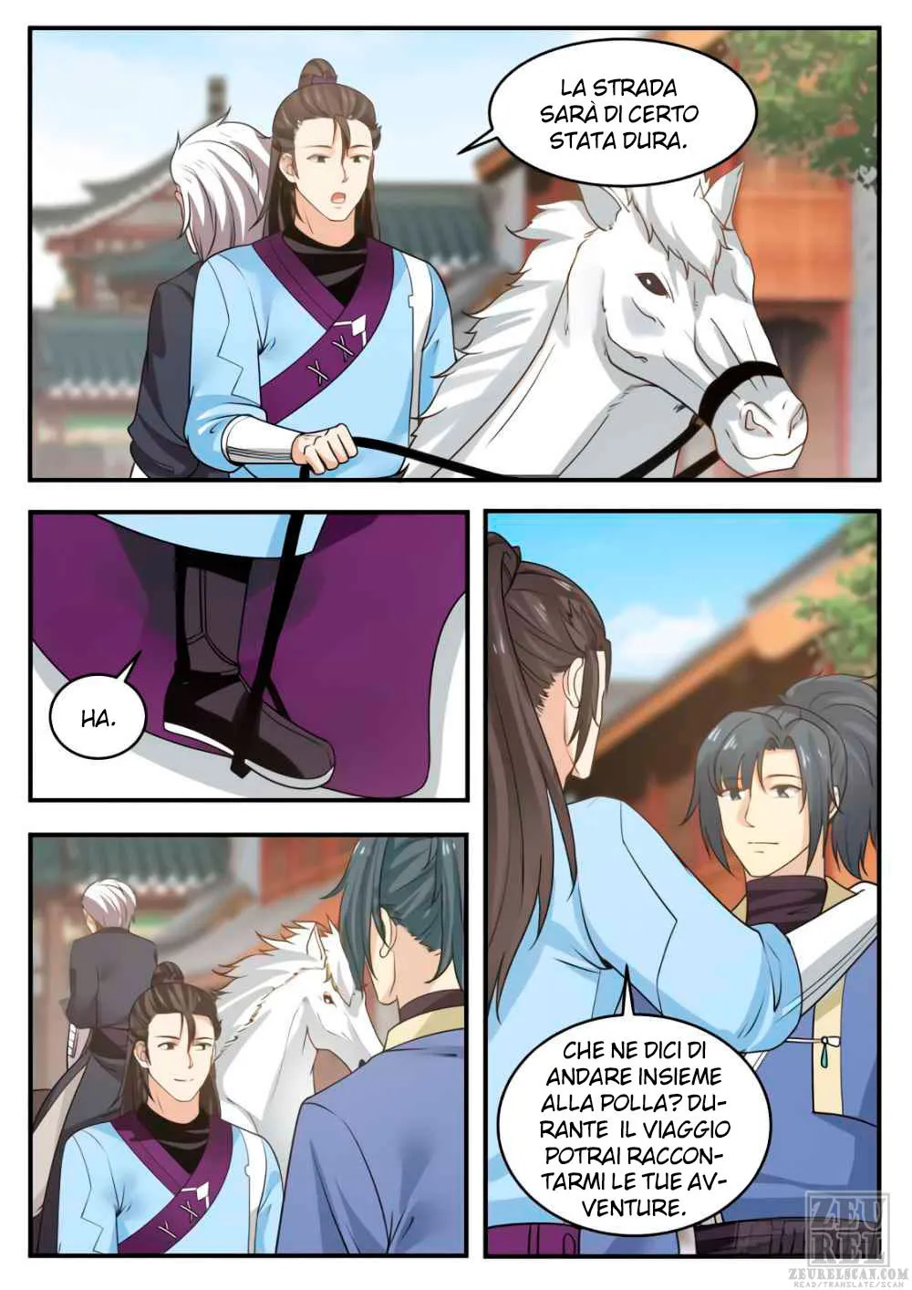 Read Martial Peak IT Manga Online
