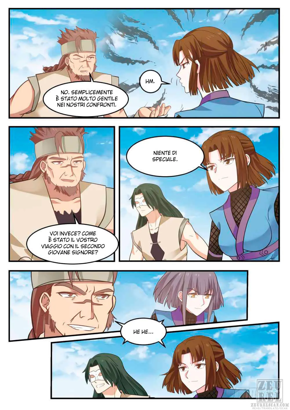 Read Martial Peak IT Manga Online