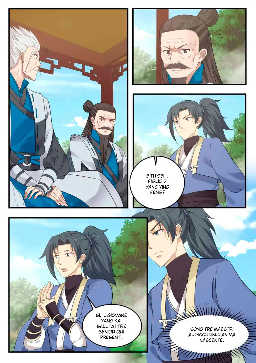 Read Martial Peak IT Manga Online