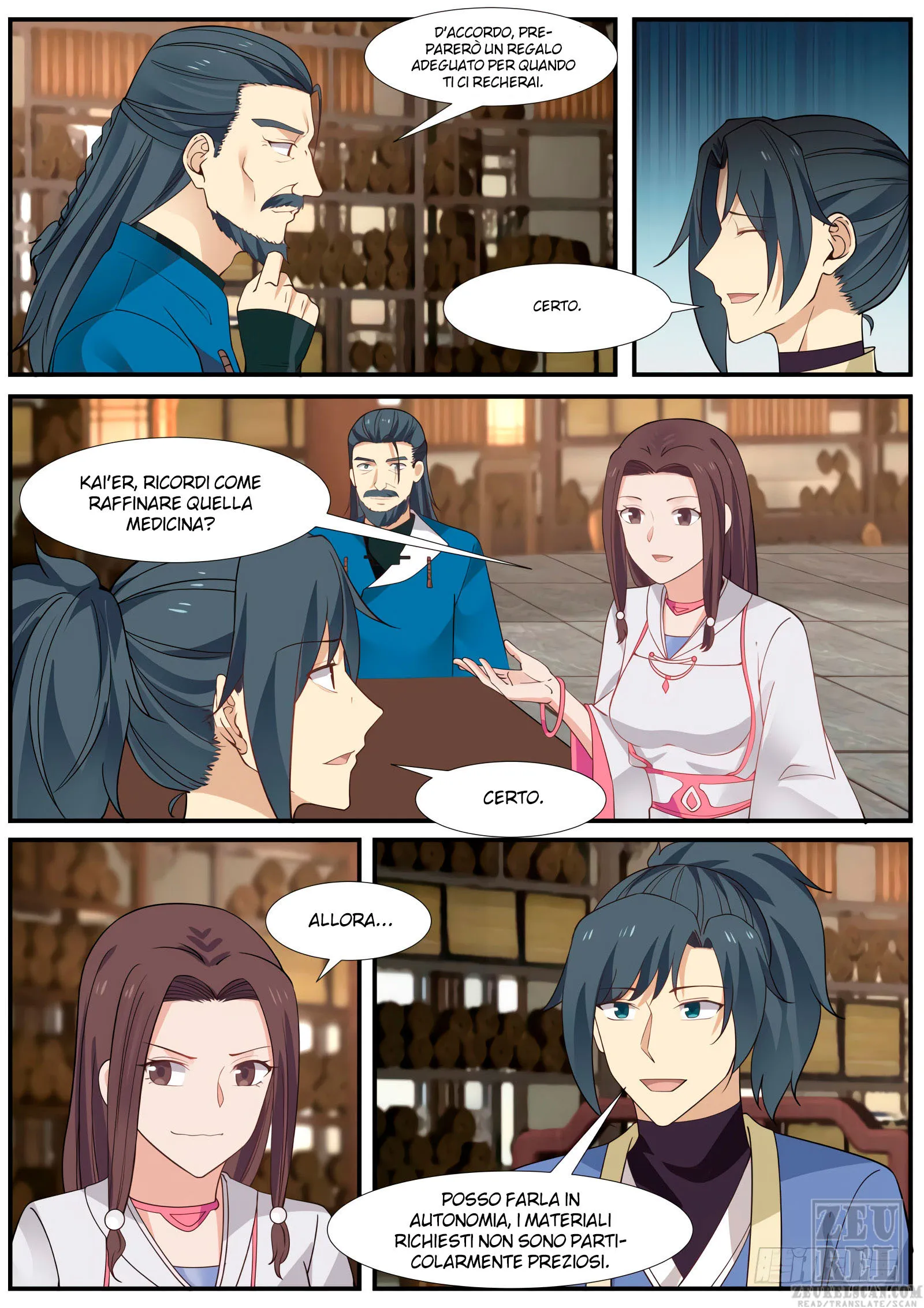 Read Martial Peak IT Manga Online