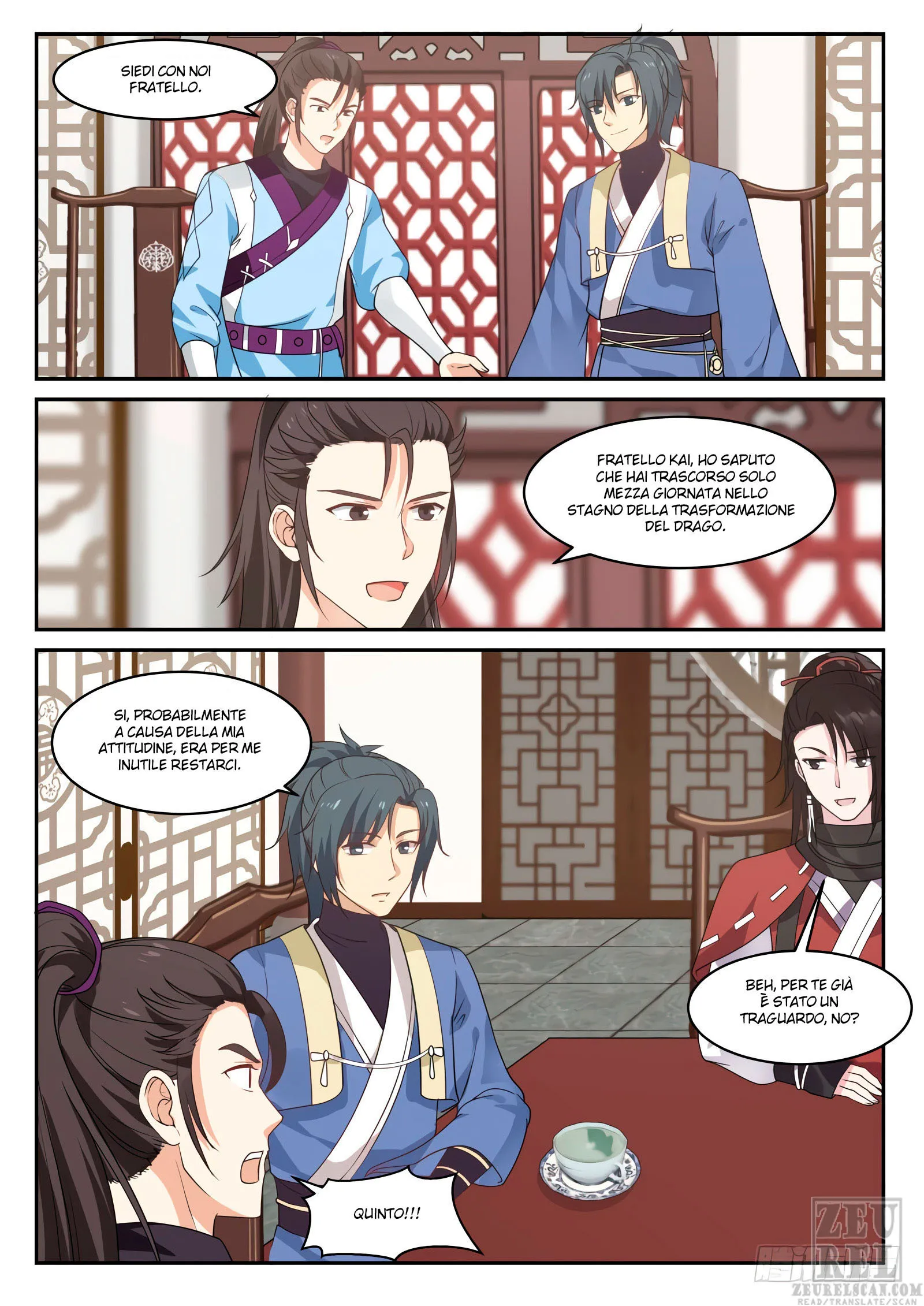 Read Martial Peak IT Manga Online
