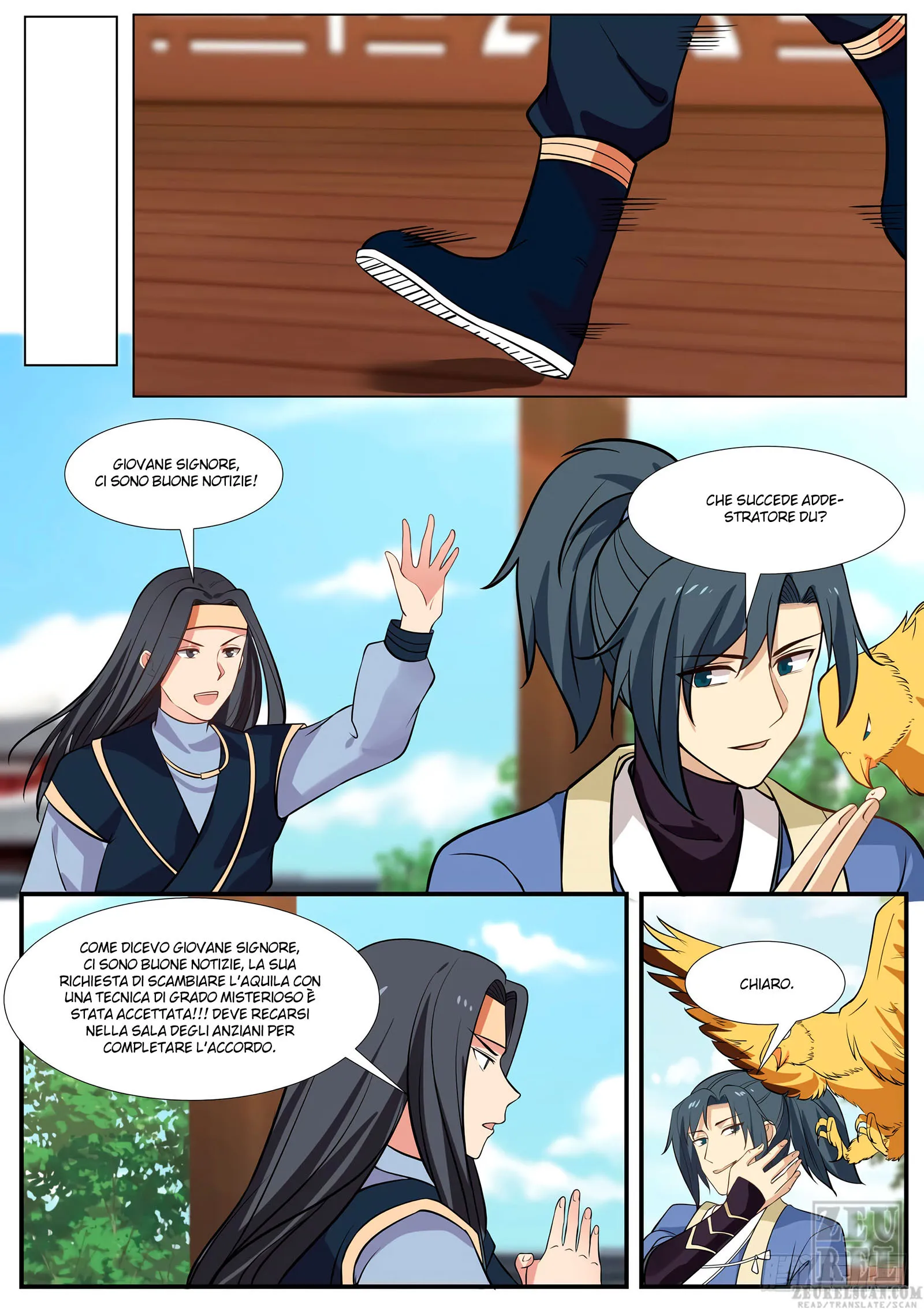 Read Martial Peak IT Manga Online
