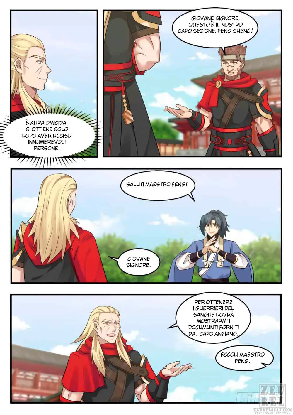 Read Martial Peak IT Manga Online