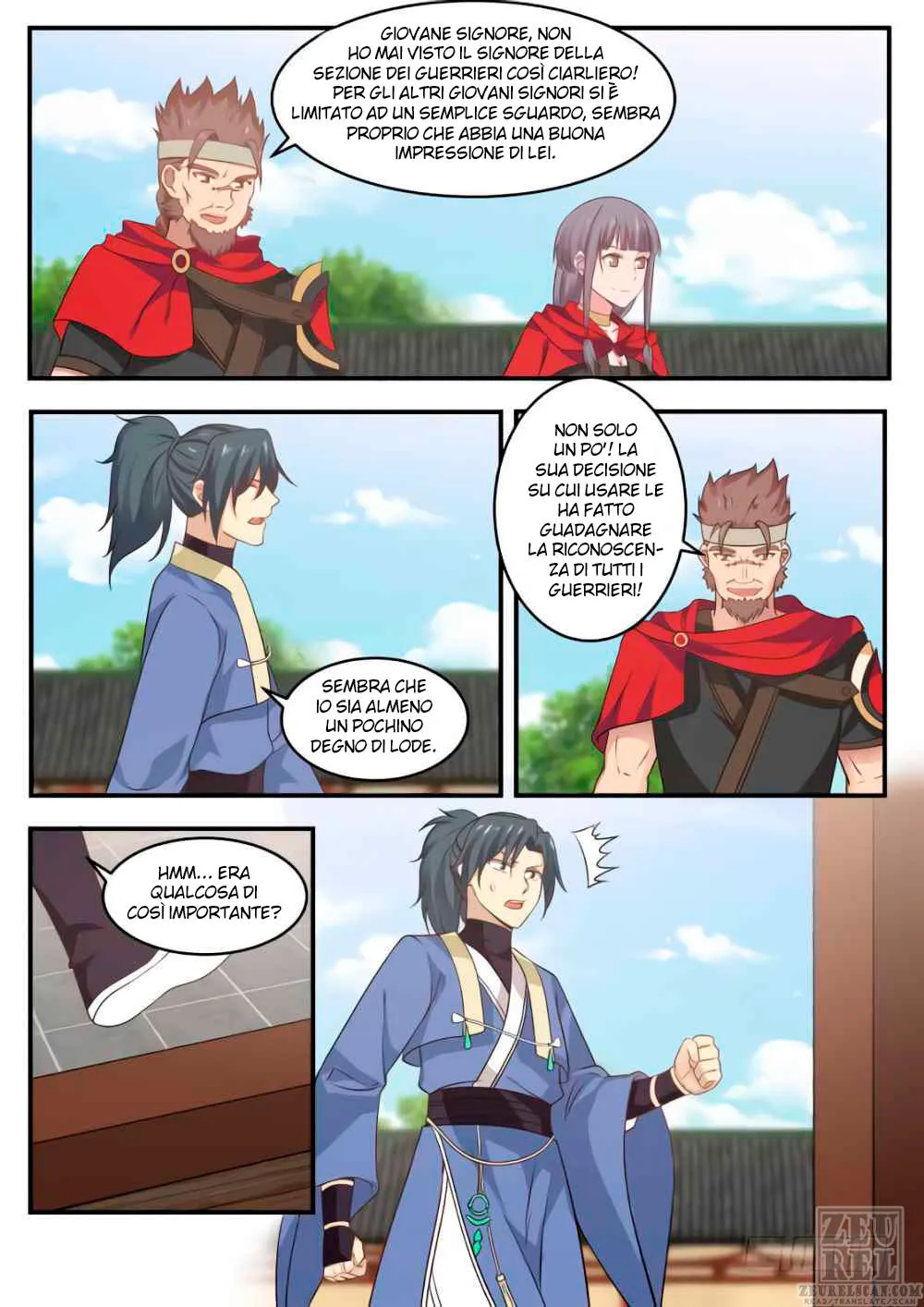 Read Martial Peak IT Manga Online