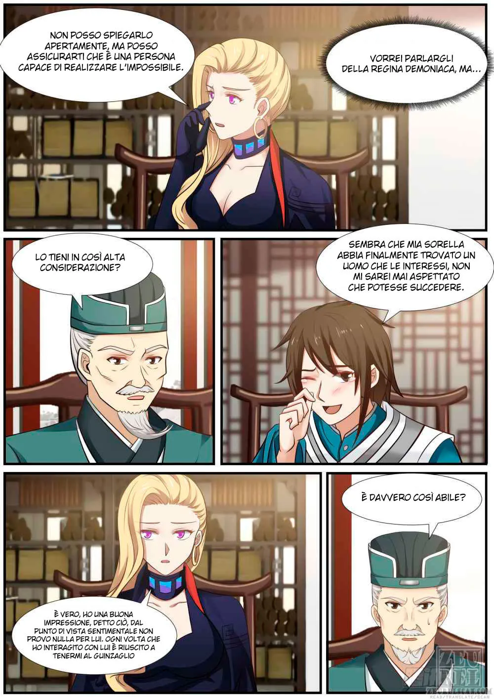 Read Martial Peak IT Manga Online