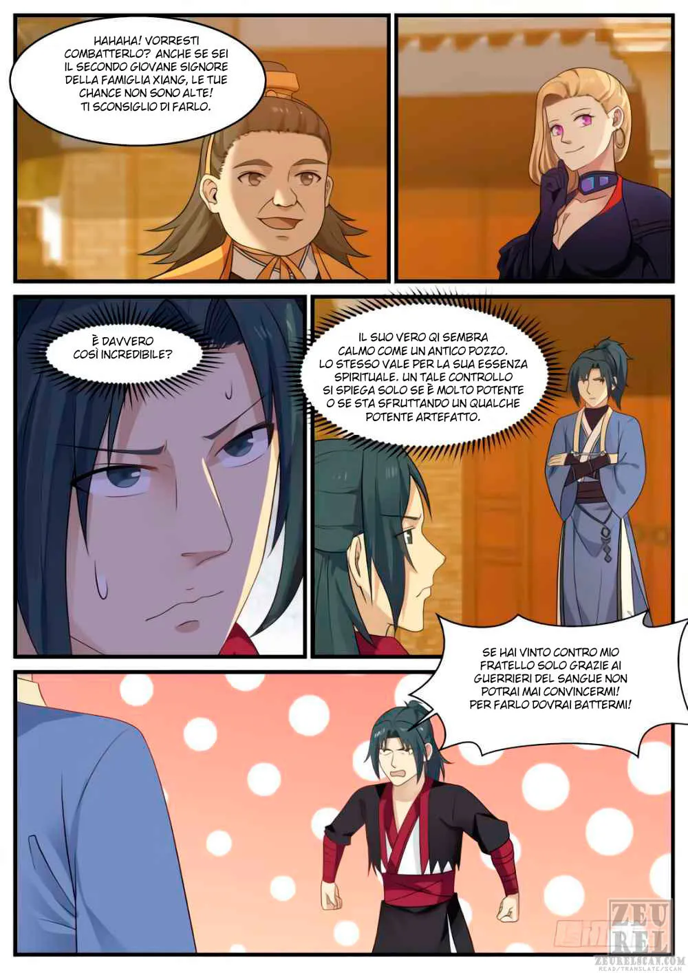 Read Martial Peak IT Manga Online