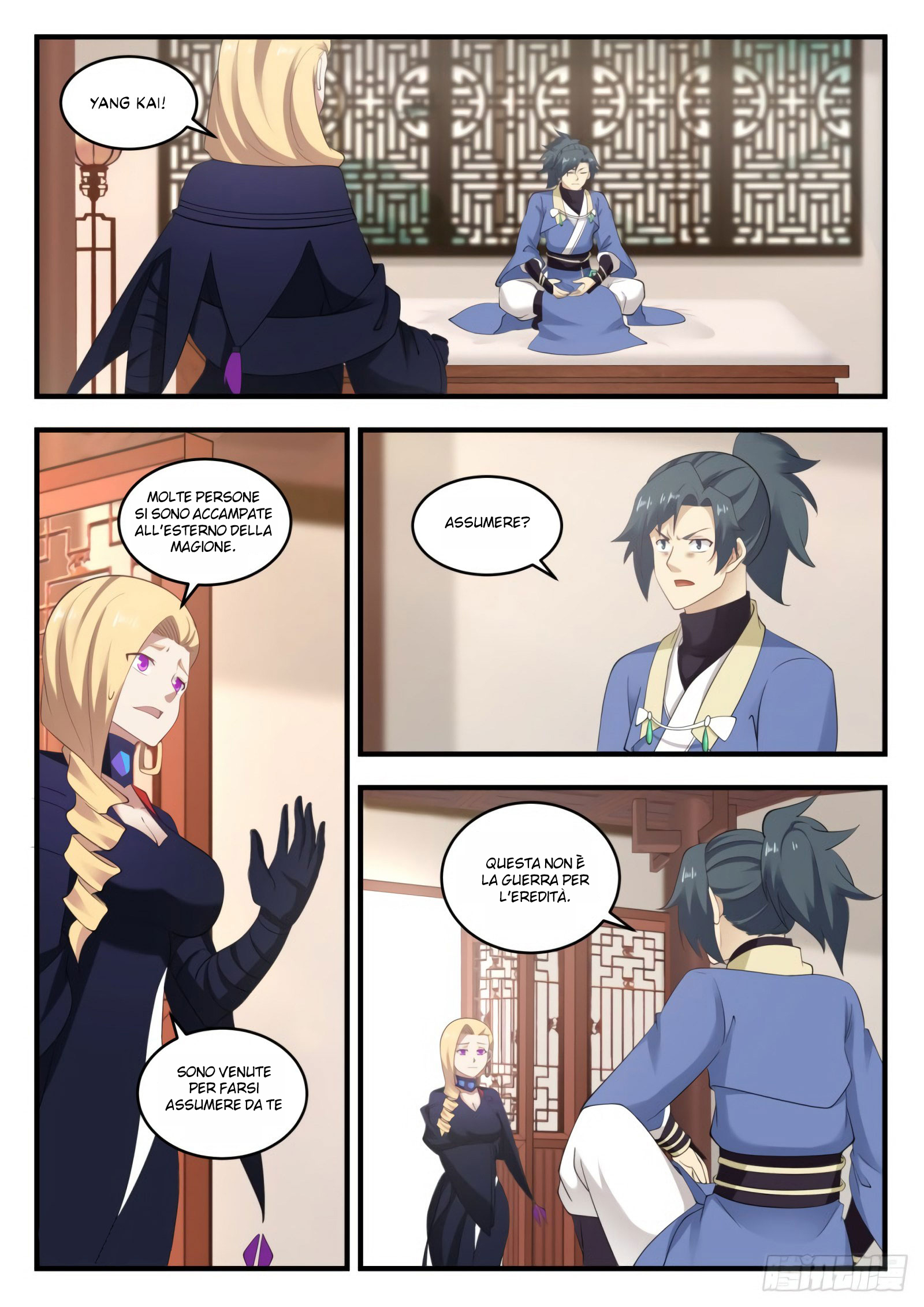 Read Martial Peak IT Manga Online