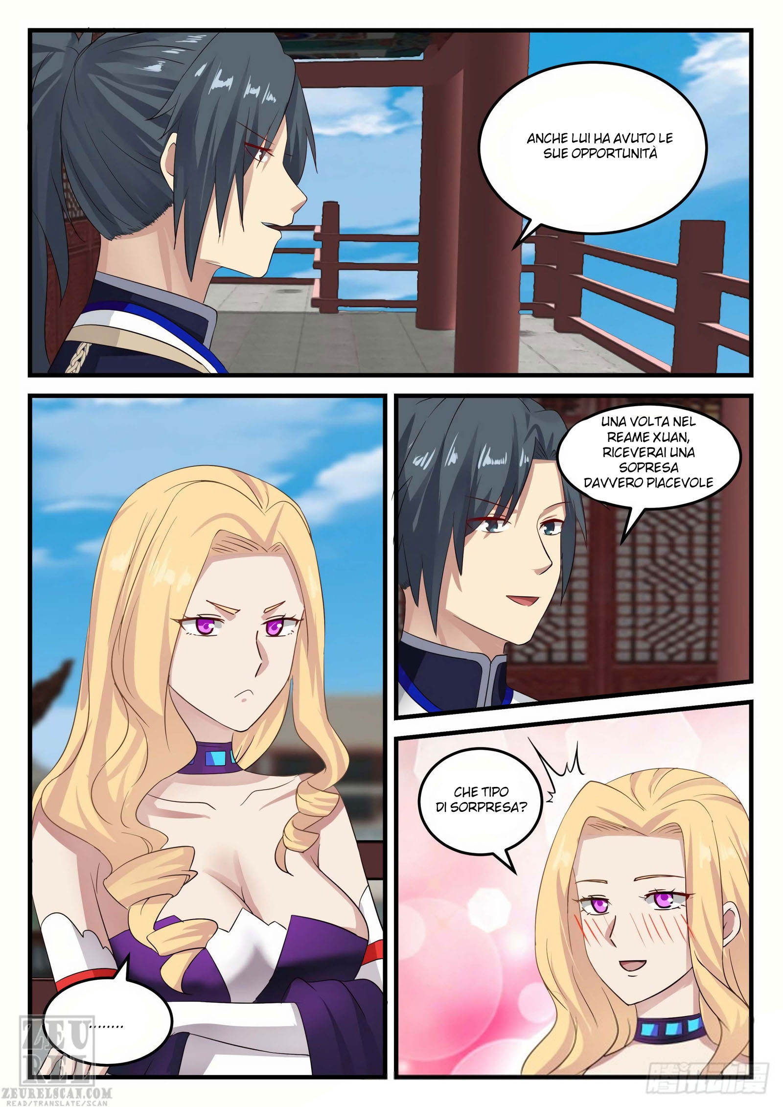 Read Martial Peak IT Manga Online
