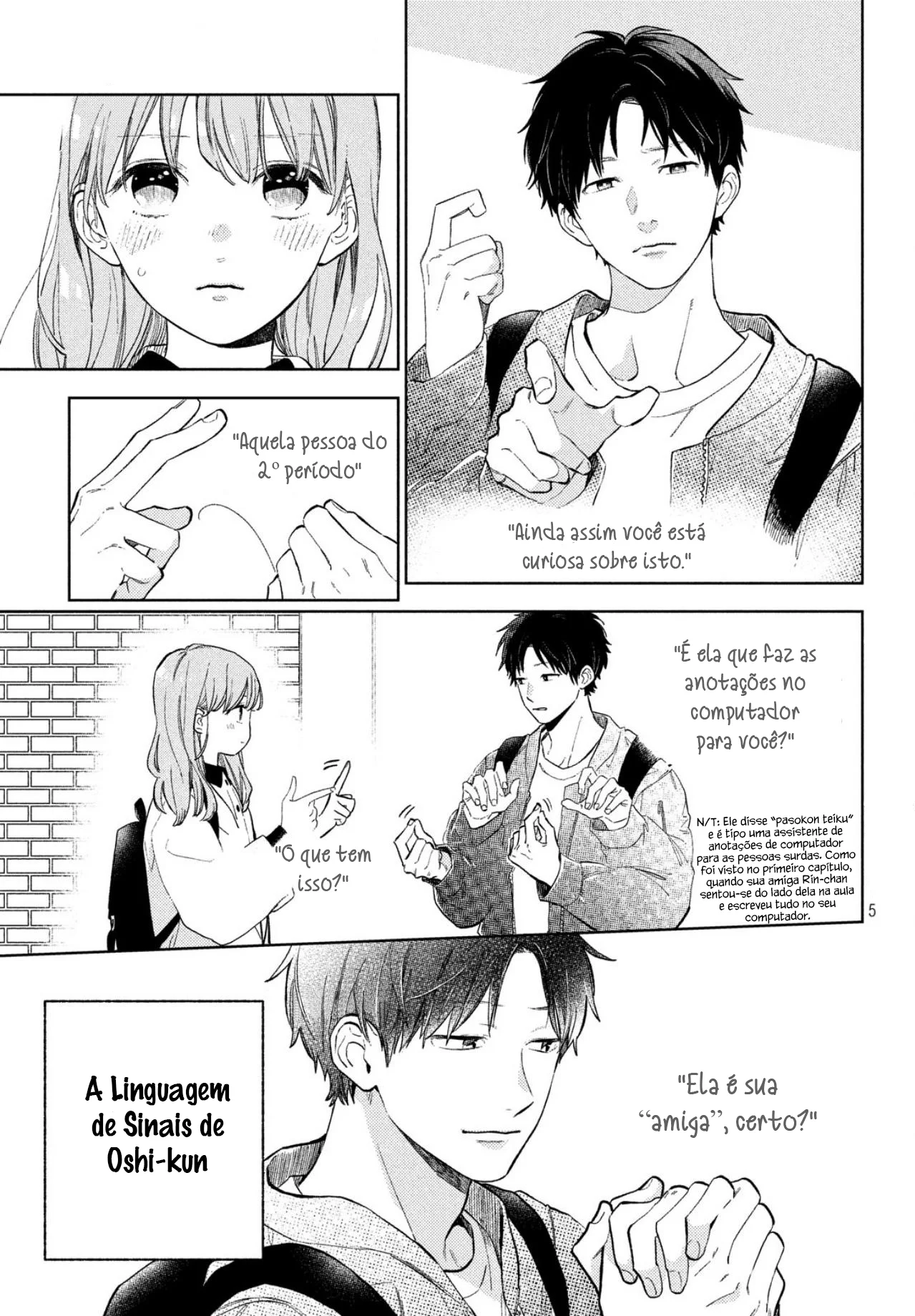 Read A Sign of Affection pt Manga Online