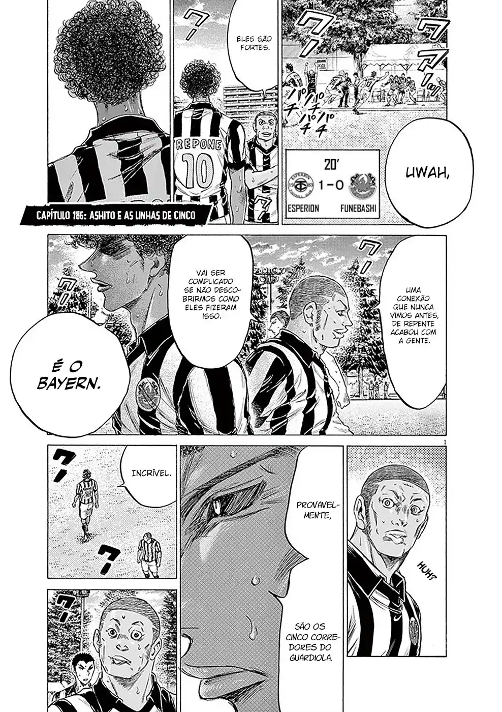 Read Ao Ashi pt Manga Online