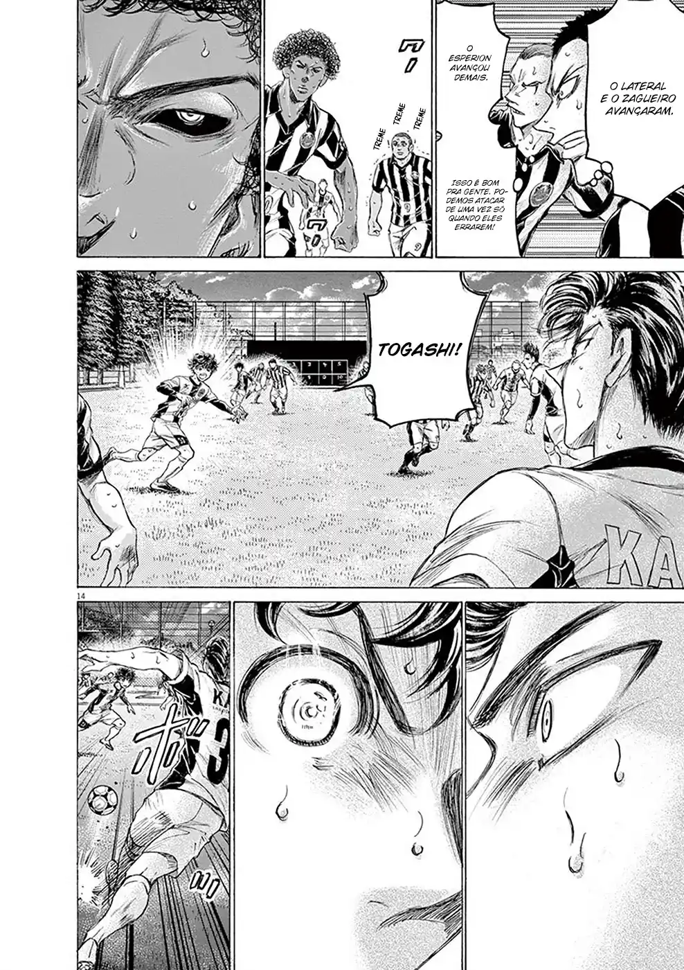 Read Ao Ashi pt Manga Online